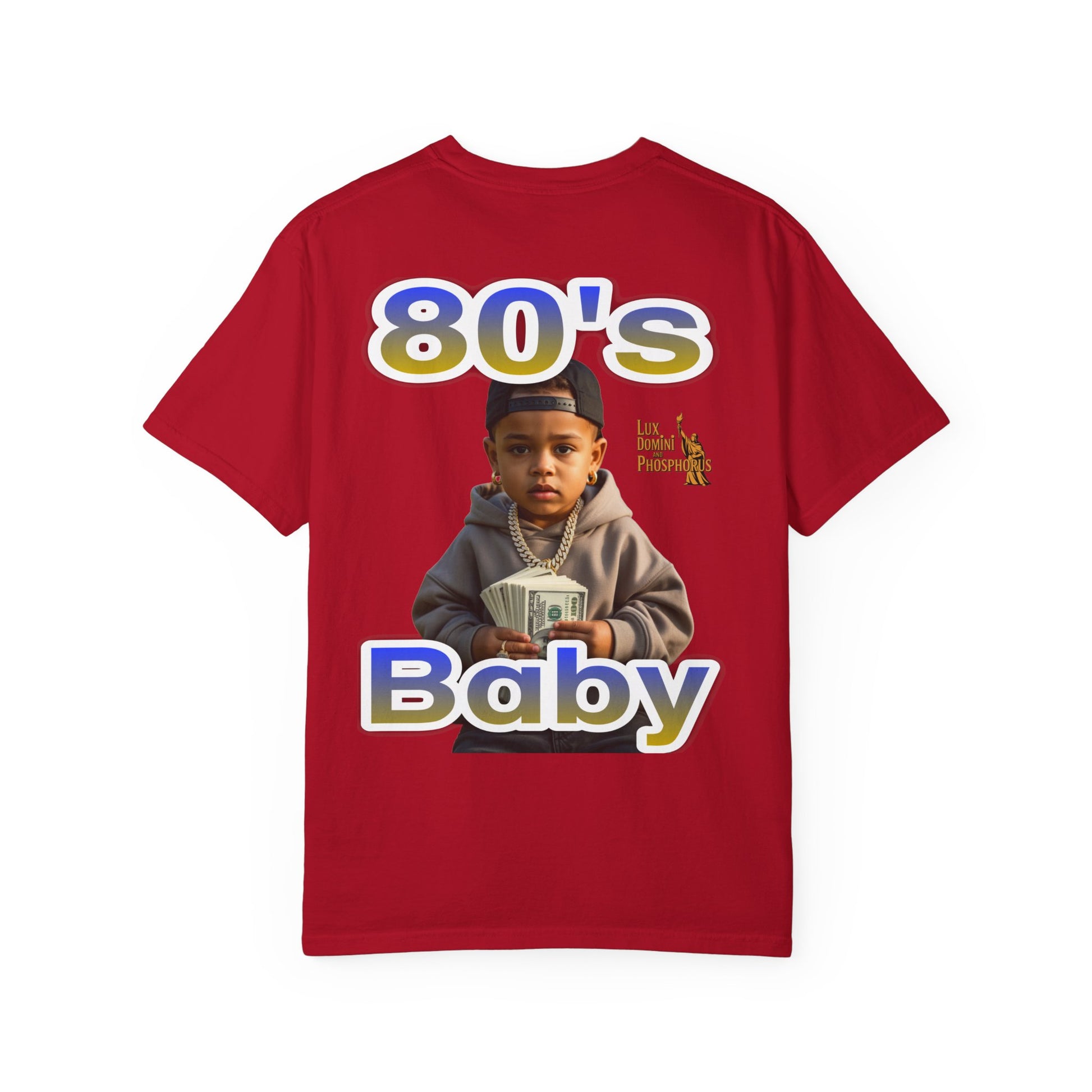 80s Baby Unisex Garment-Dyed T-shirt - LD&P APPAREL