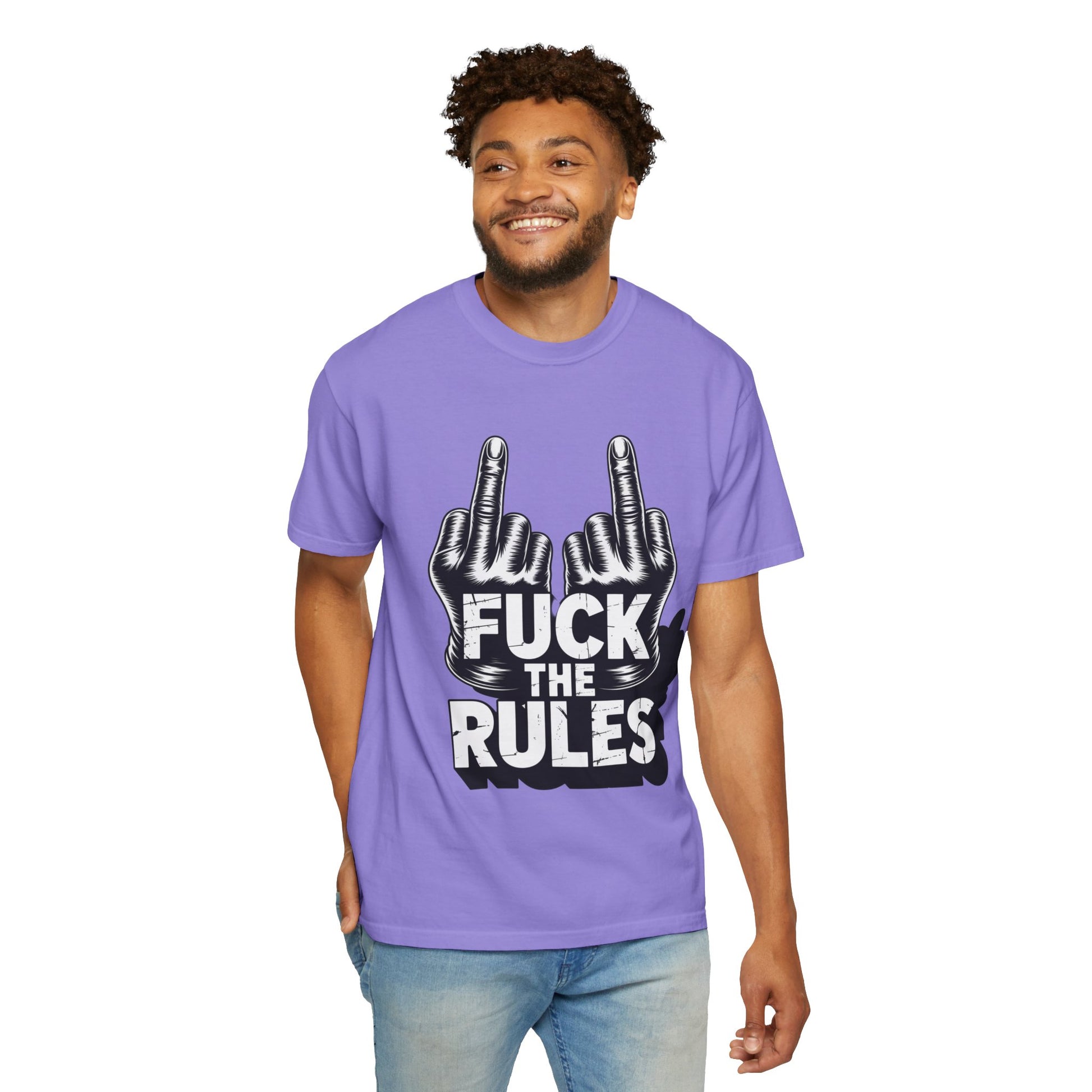 Trust Nothing Unisex T-shirt - Skip The Rules Typography Tee