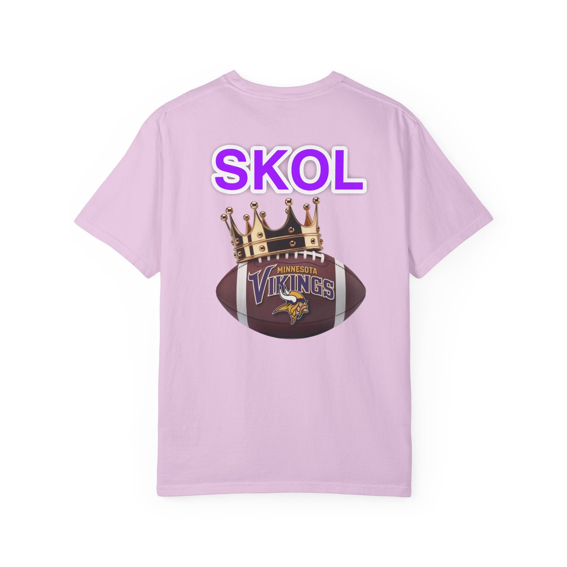 T-Shirt - Minnesota Vikings SKOL Unisex Garment-Dyed Tee
