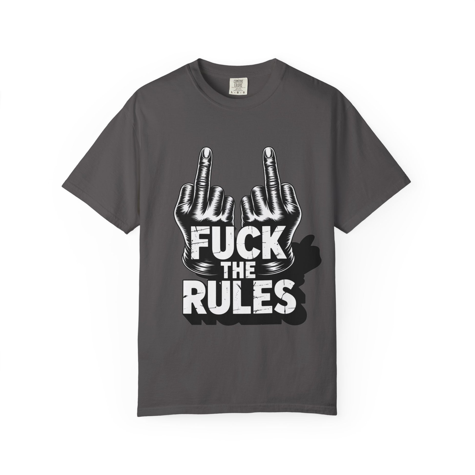 Trust Nothing Unisex T-shirt - Skip The Rules Typography Tee