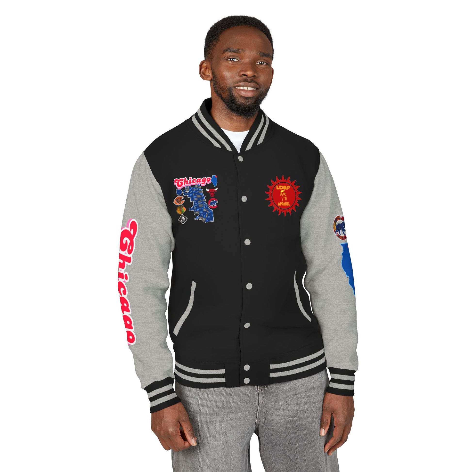 Letterman Jacket Chicago Design