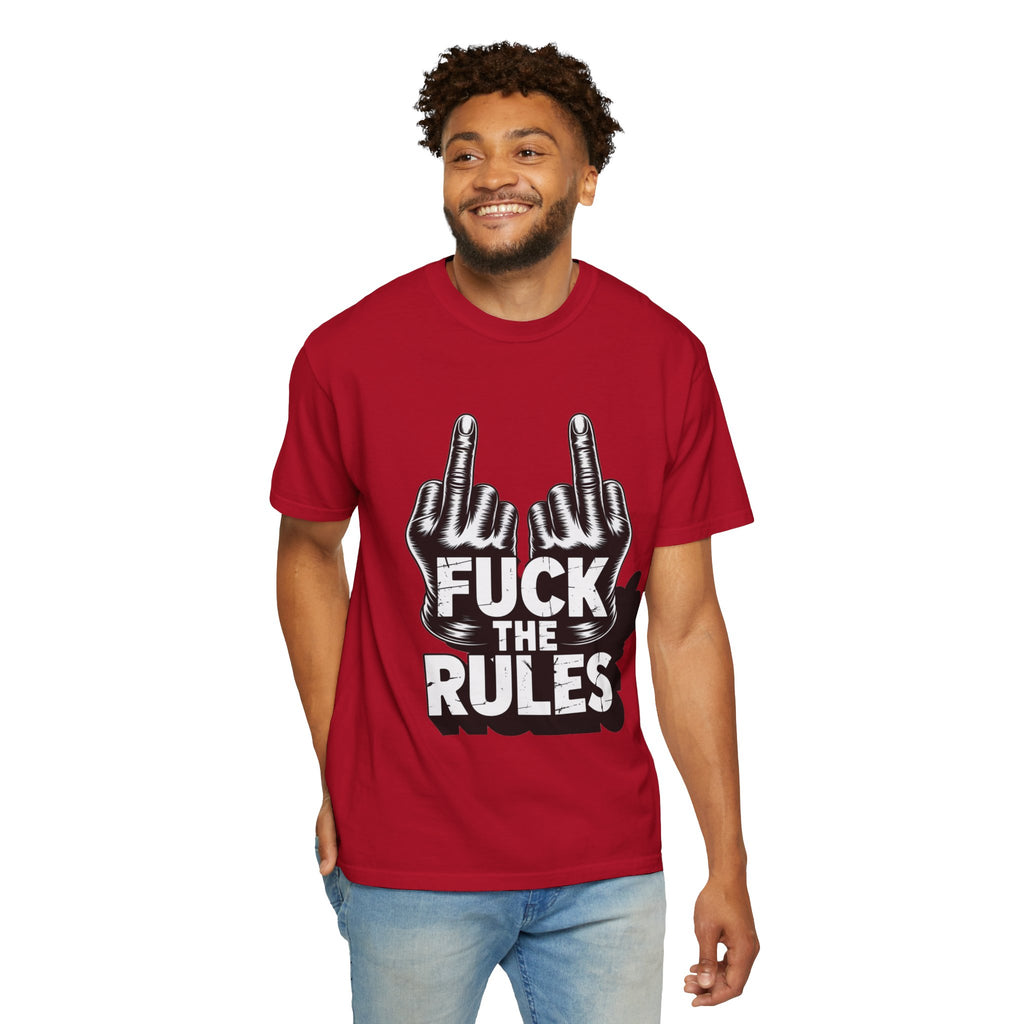 Trust Nothing Unisex T-shirt - Skip The Rules Typography Tee