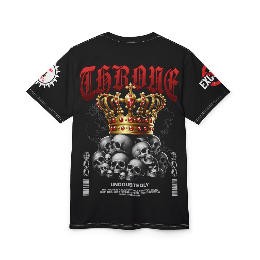 Throne Skull Crown Tee LD&P APPAREL Black