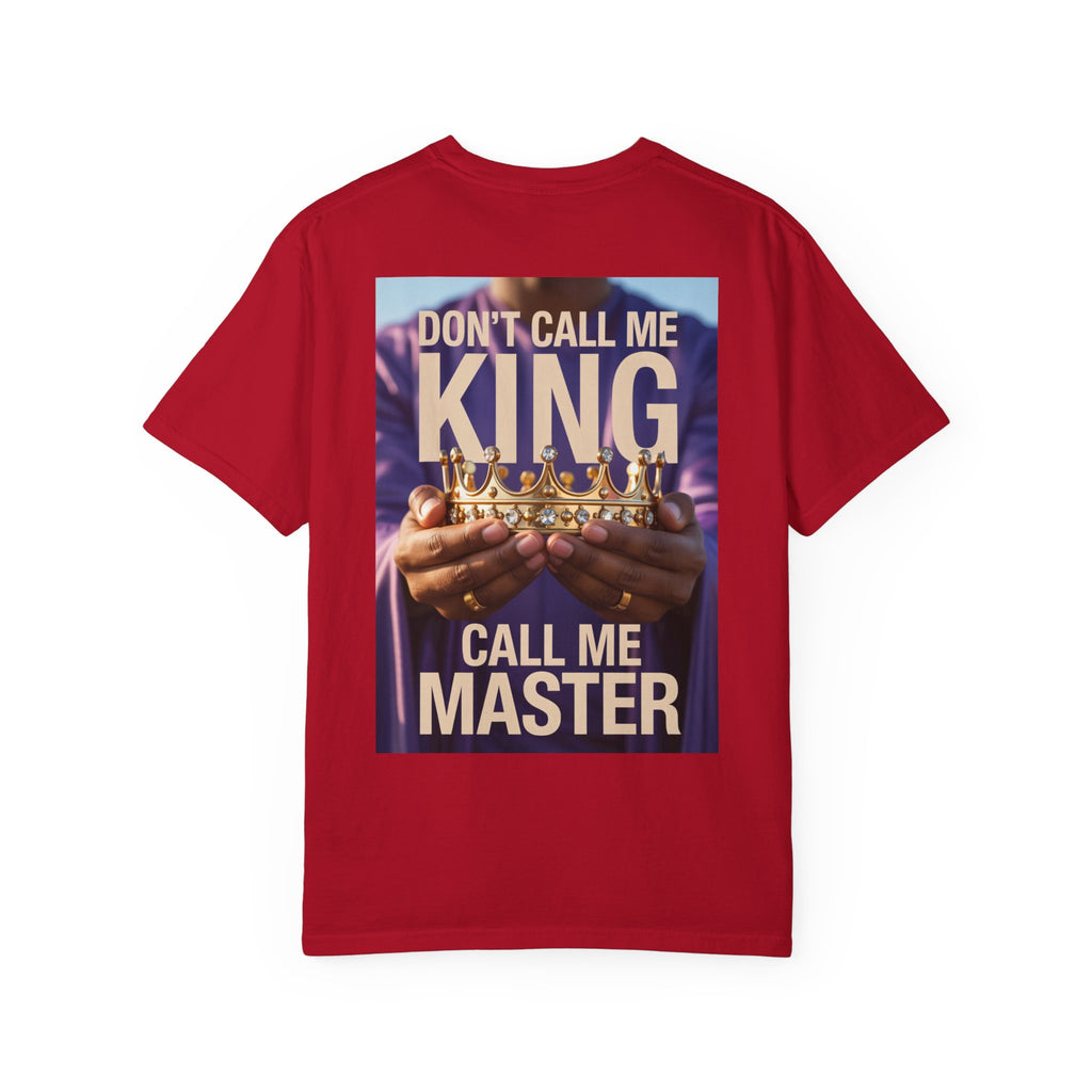 Unisex T-shirt Call Me Master Design