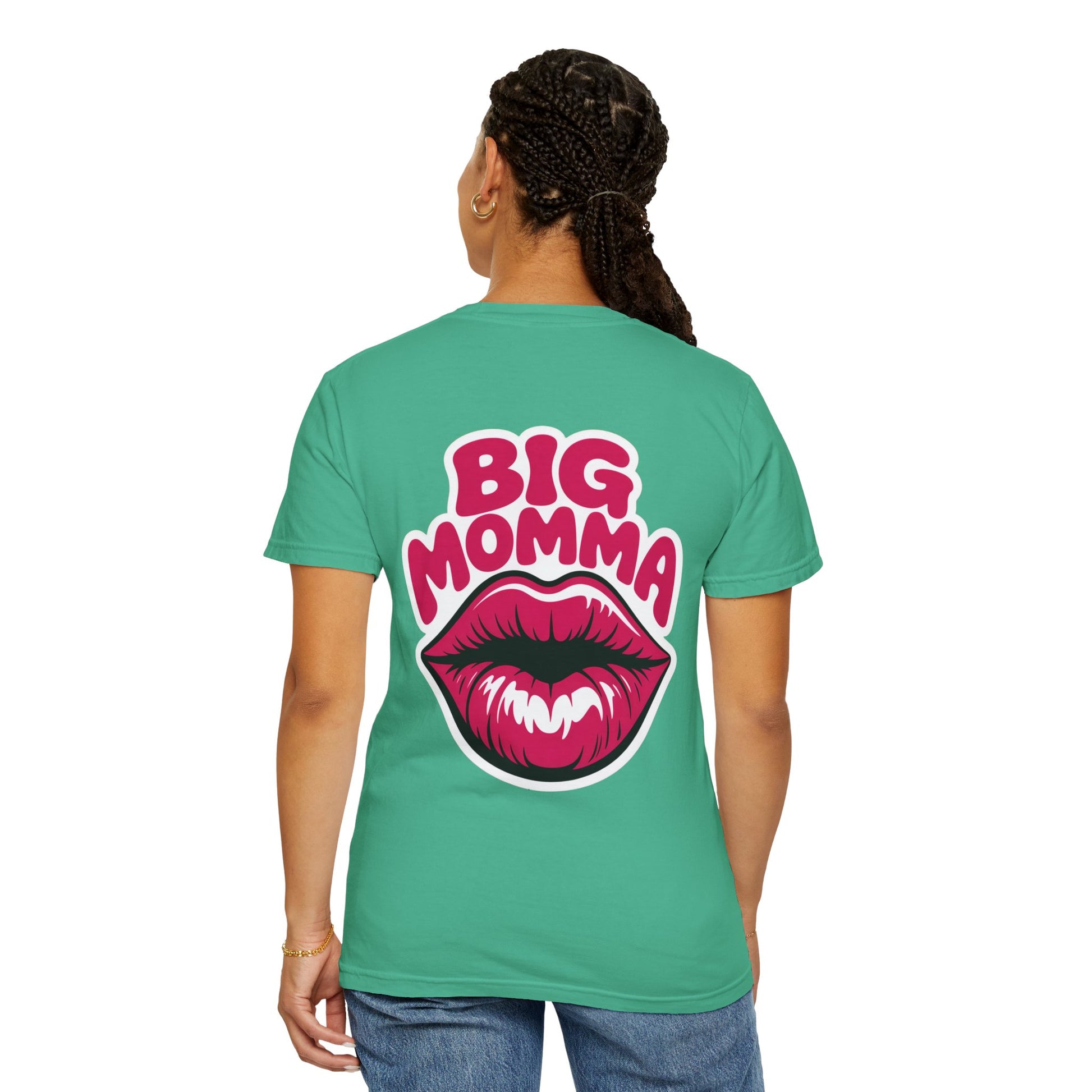 Dyed T-shirt - Big Moma Print