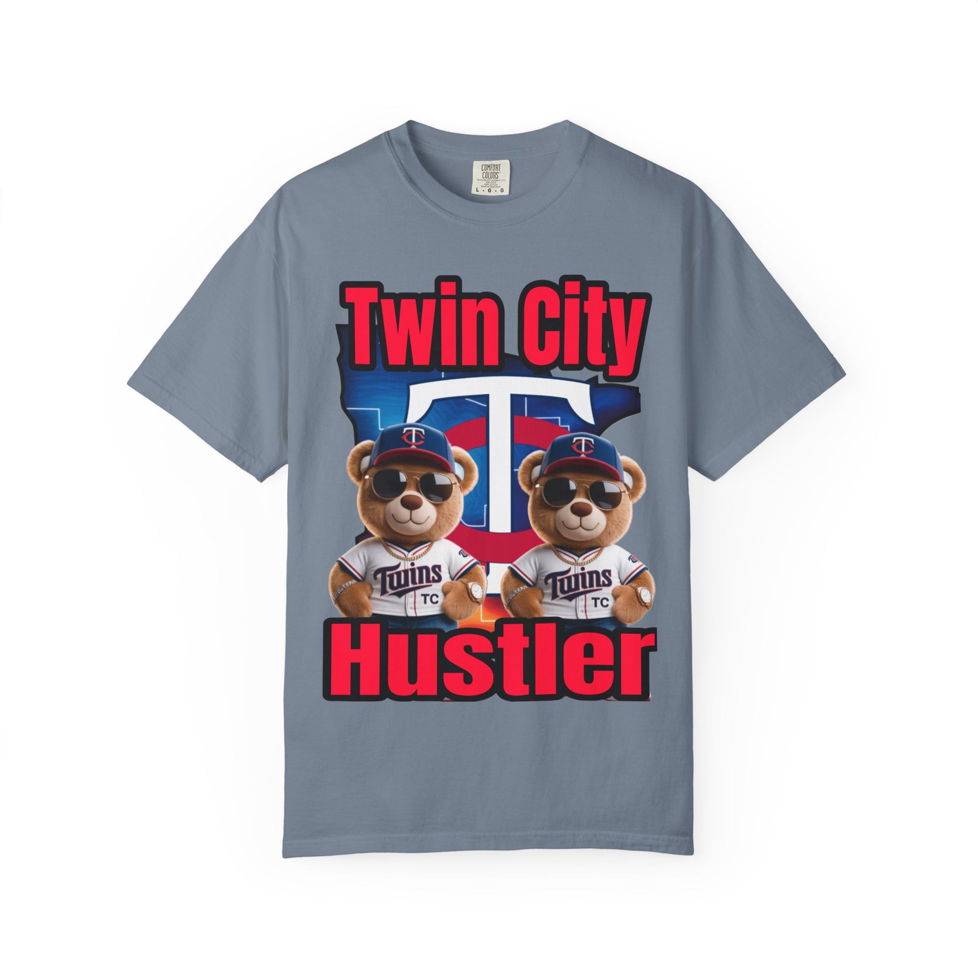 Hustler Garment-Dyed T-shirt - Twin City LD&P Apparel Design