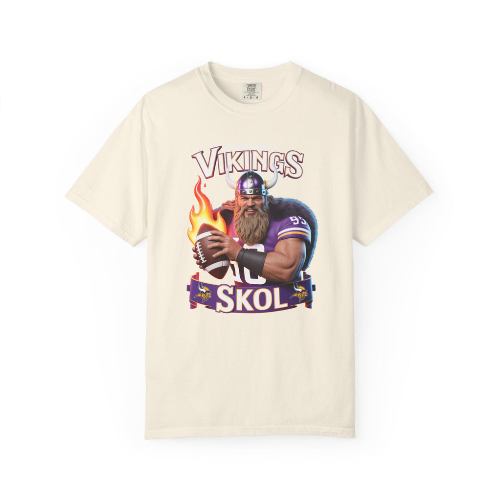 T-Shirt - Minnesota Vikings SKOL Unisex Garment-Dyed Tee