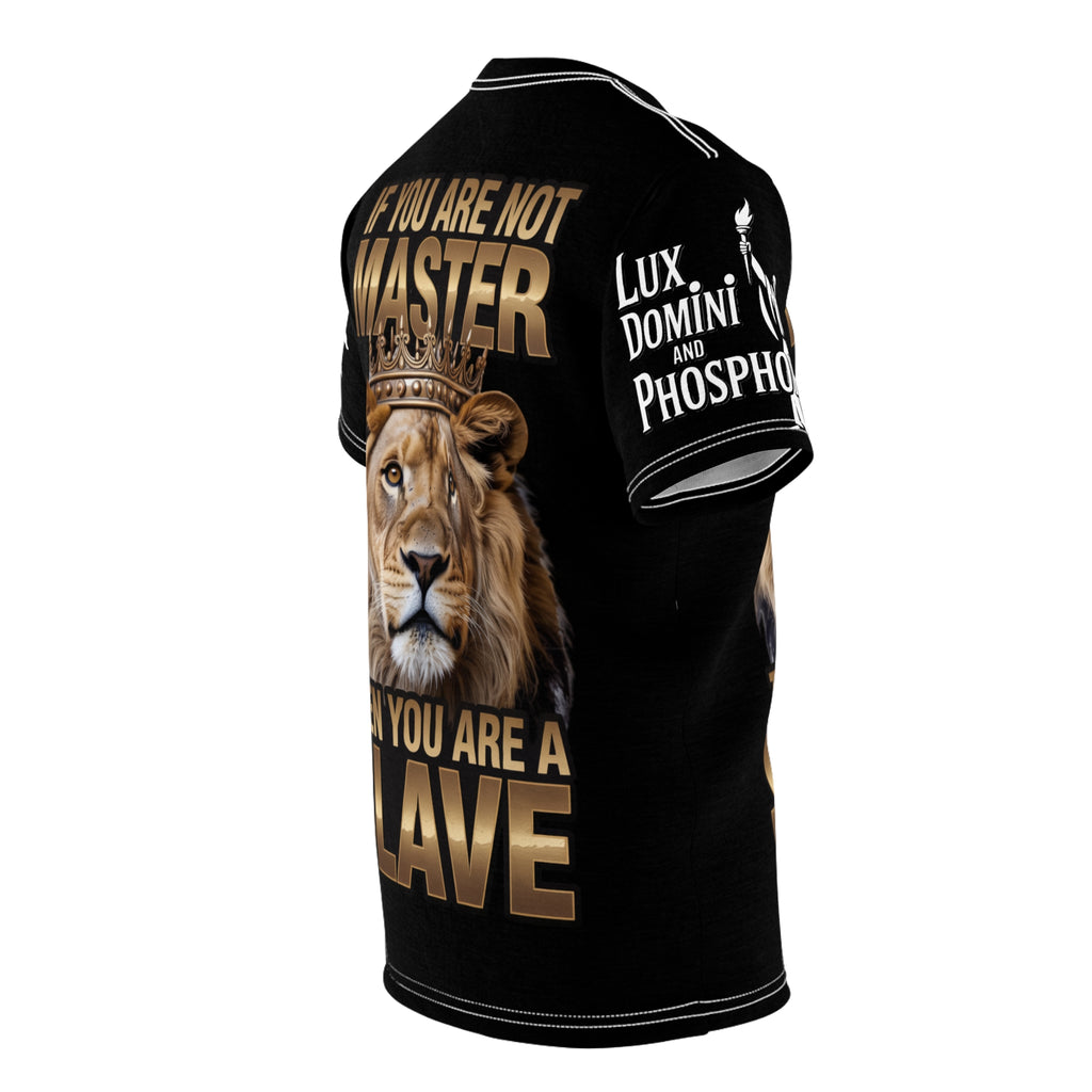 MASTER OR SLAVE Unisex Tee - Lux Domini and Phosphorus LD&P Apparel Design