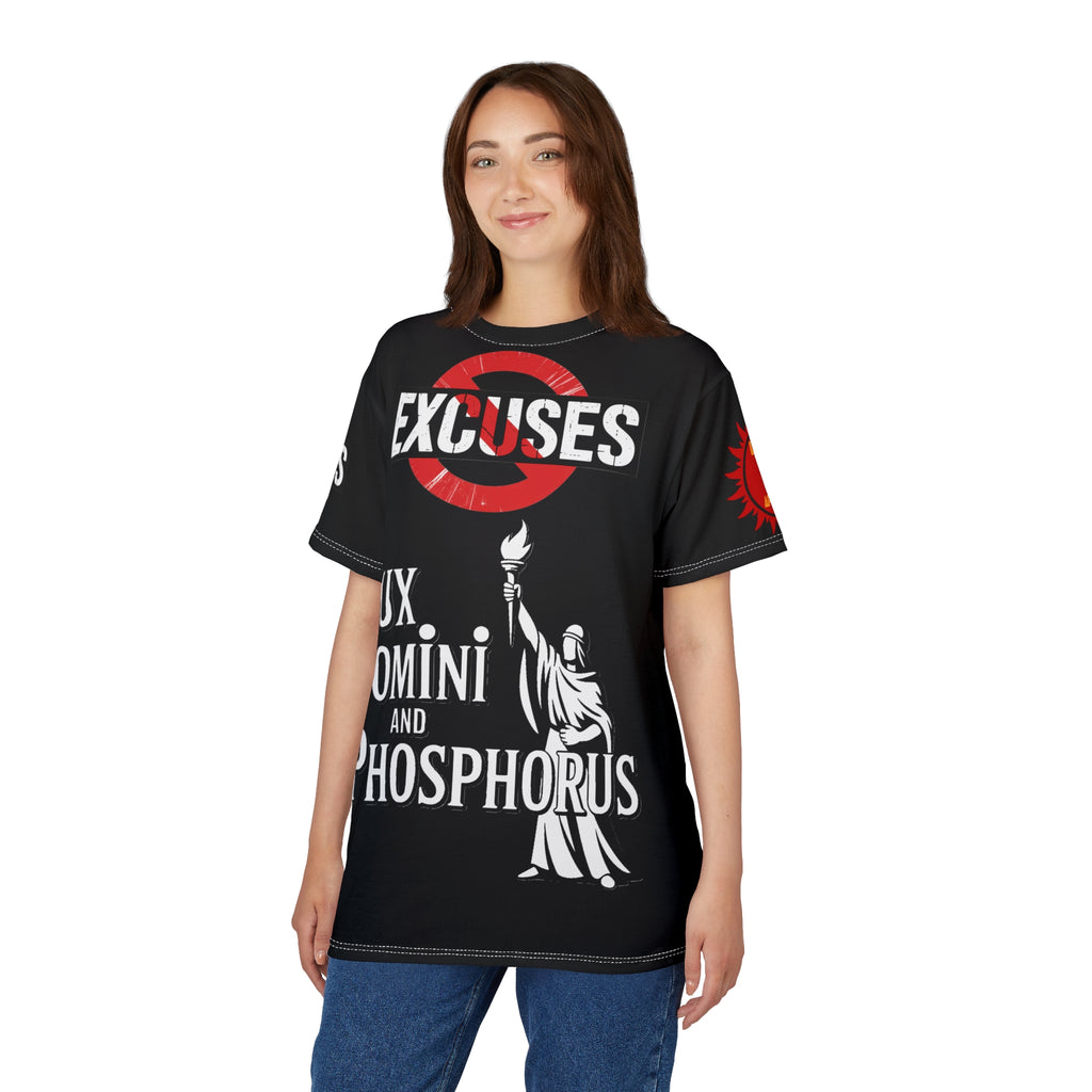 No Excuses Lux Domini & Phosphorus Graphic Tee Black 1
