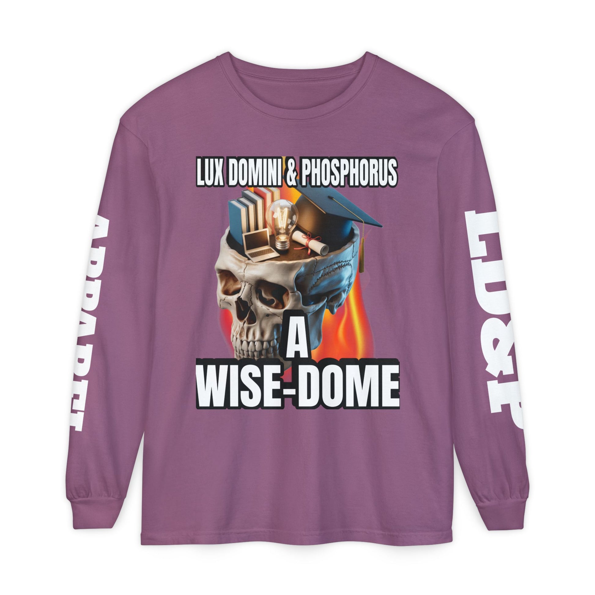 'A Wise-Dome' LD&P APPAREL Long Sleeve Tee