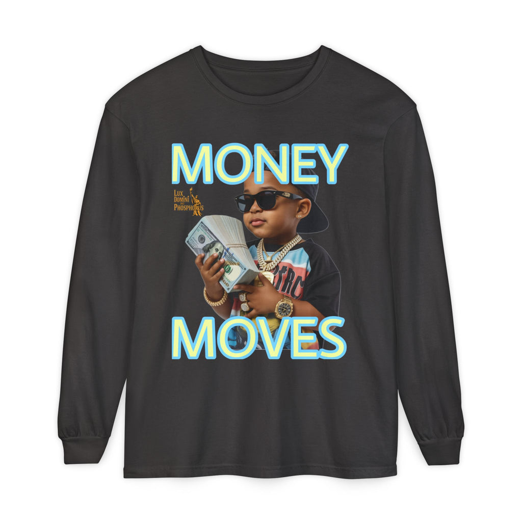 Long Sleeve T-Shirt - Money Moves LD&P APPAREL
