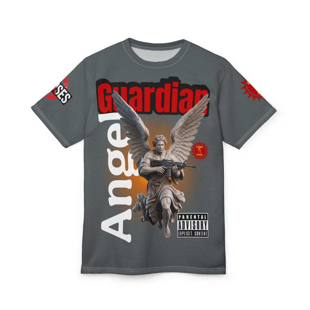 Guardian Angel Graphic Tee LD&P APPAREL Grey