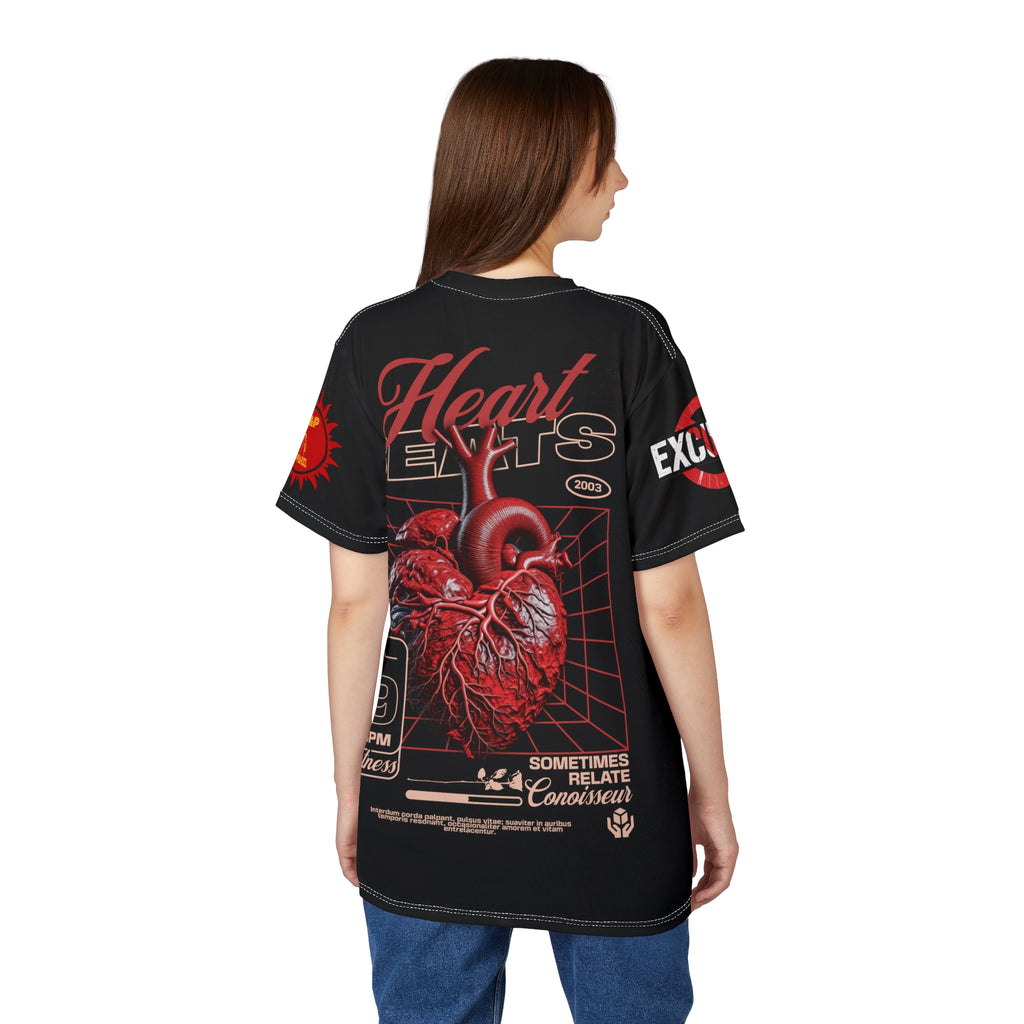 Heart Beats LD&P Apparel Design Graphic Tee