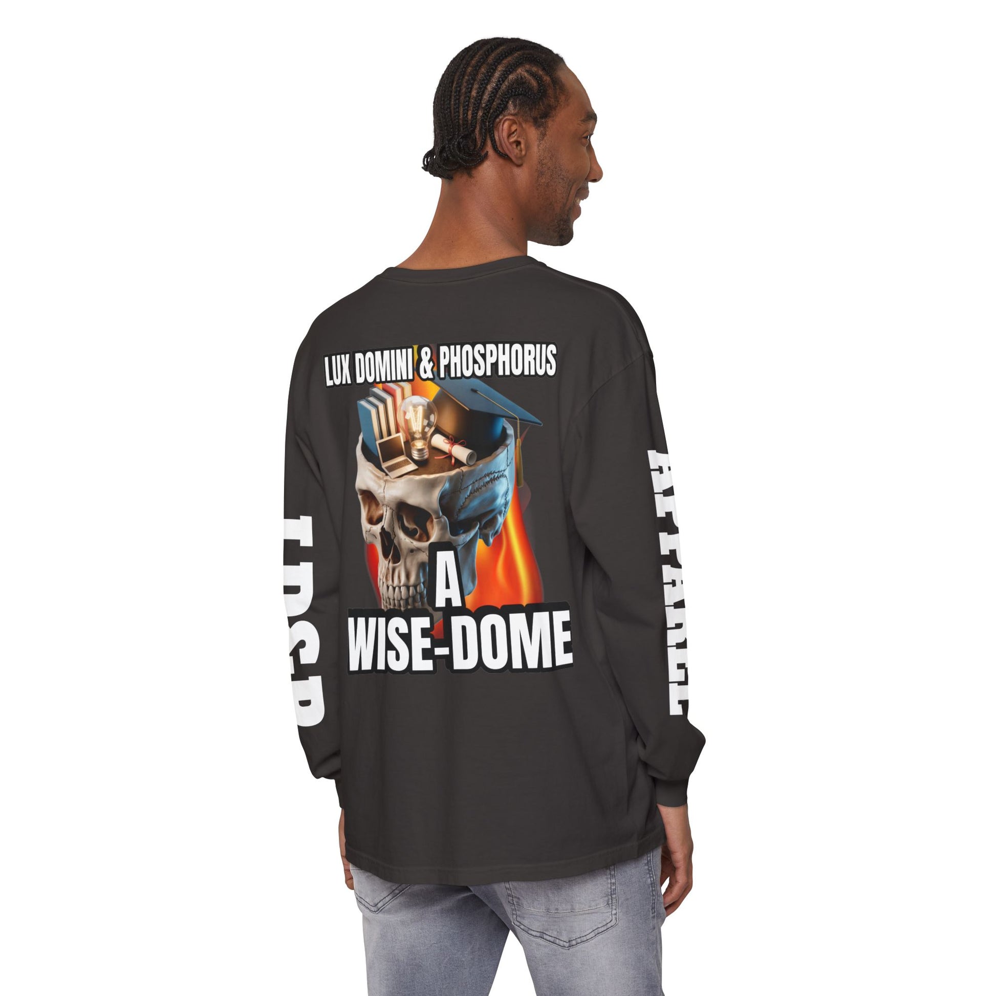 'A Wise-Dome' LD&P APPAREL Long Sleeve Tee