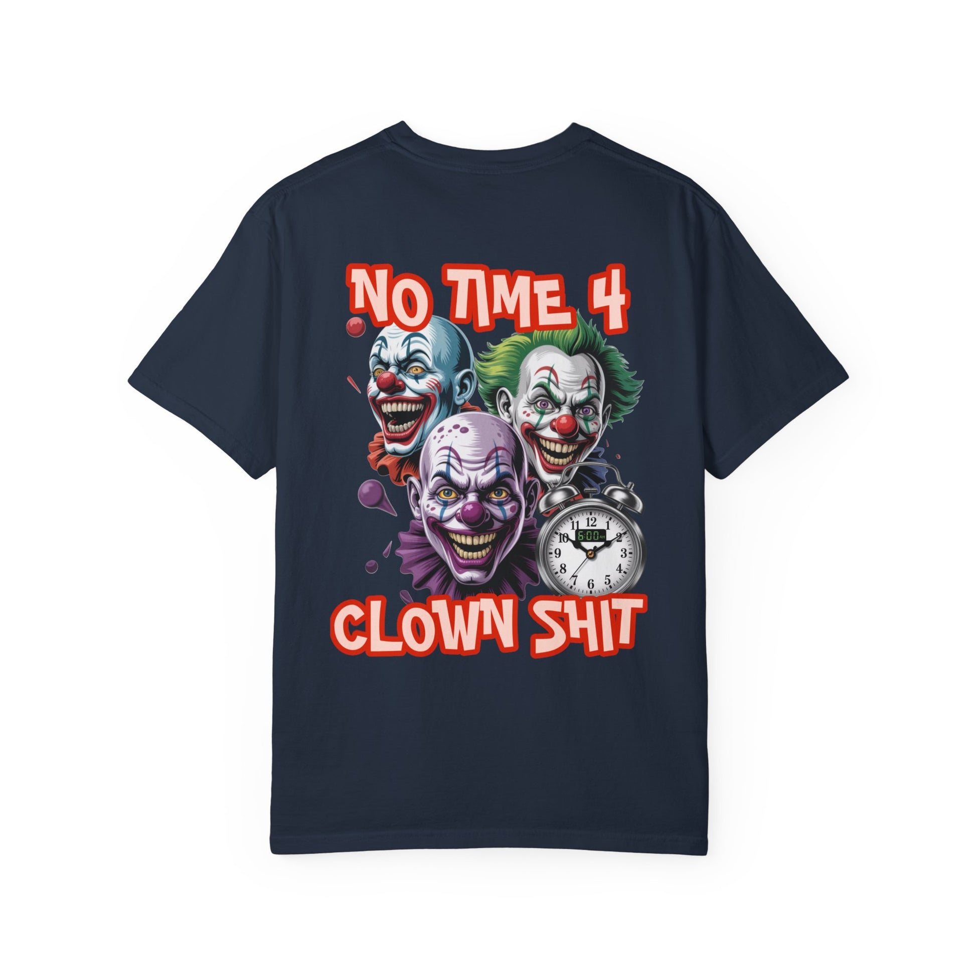 Garment-Dyed T-shirt - Born Hustler Design