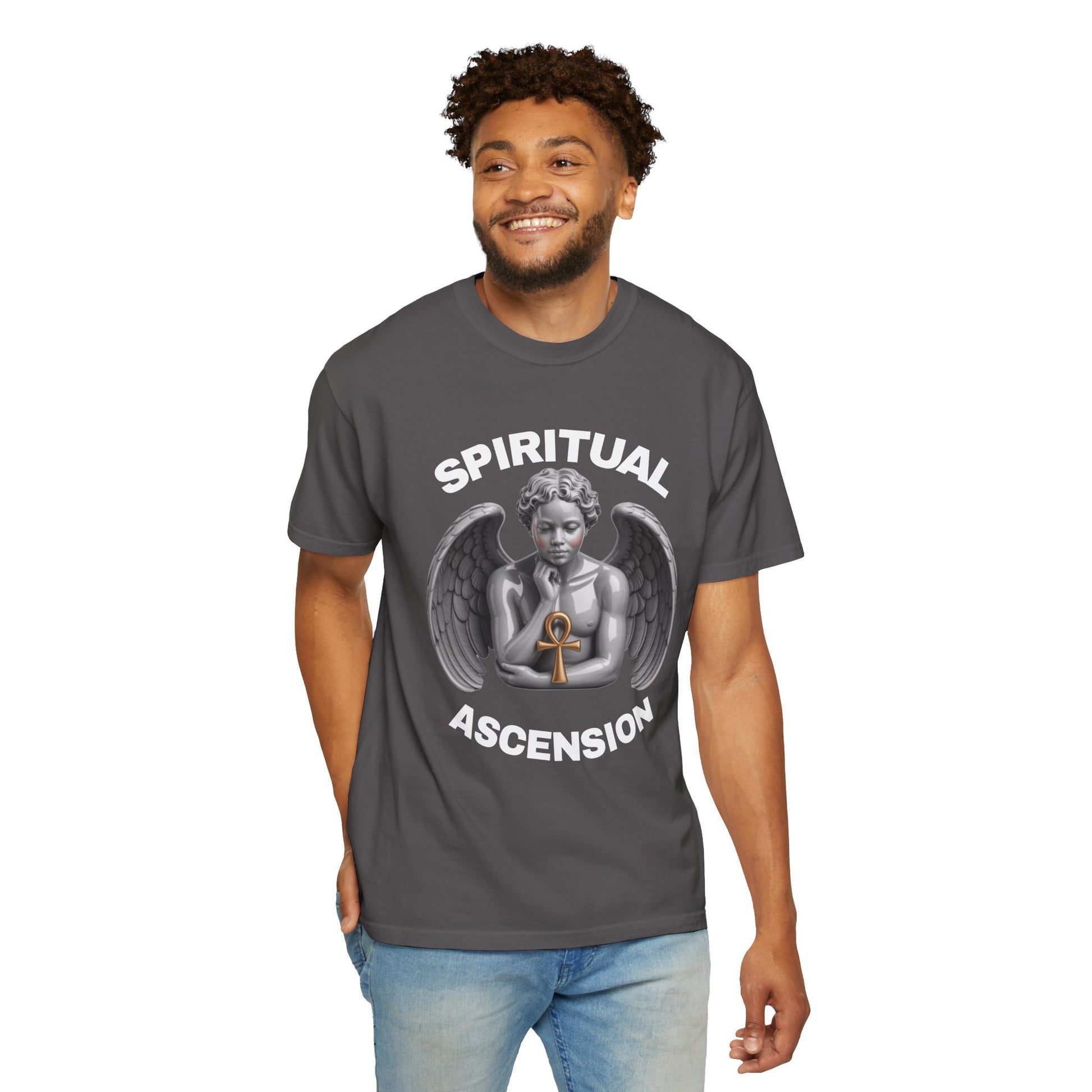 Unisex Garment-Dyed T-shirt - Spiritual Ascension LD&P Apparel Design