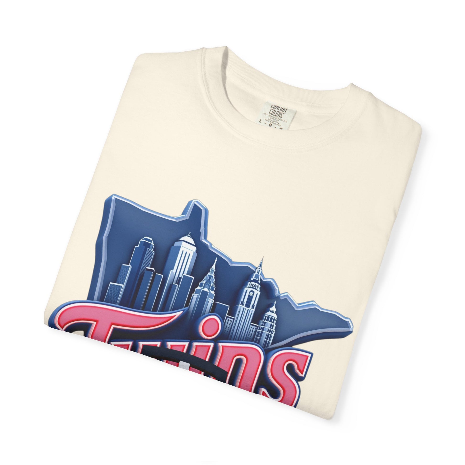 Twin City Unisex T-Shirt, Sporty Tee for Fans, Garment-Dyed Shirt, Perfect for Game Day, Show Your Team Spirit!