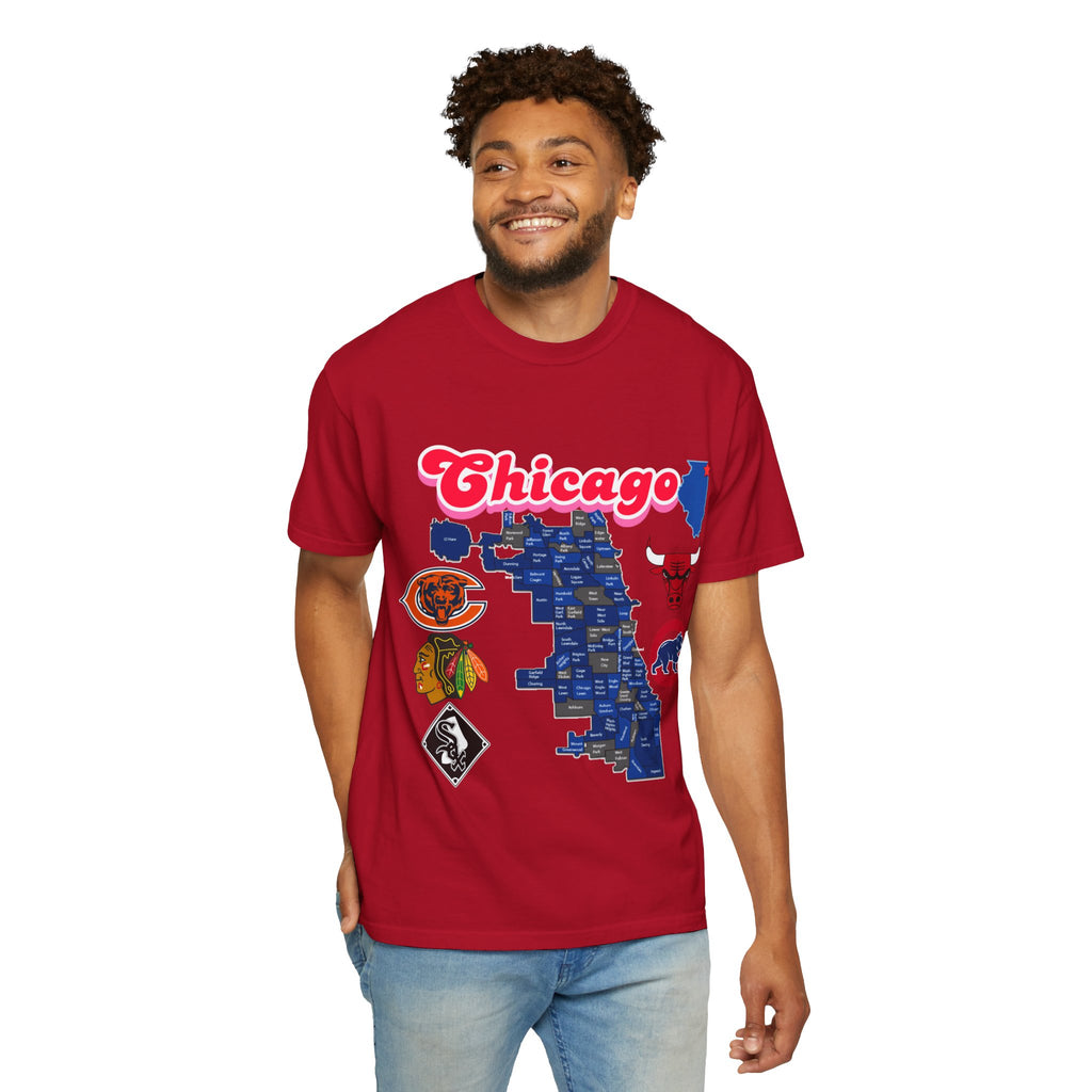 Chicago Unisex T-shirt - Vintage Chicago Design