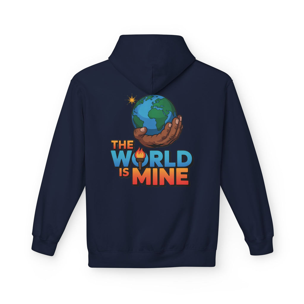 Hoodie Lux Domini and Phosphorus Design The World is Mine