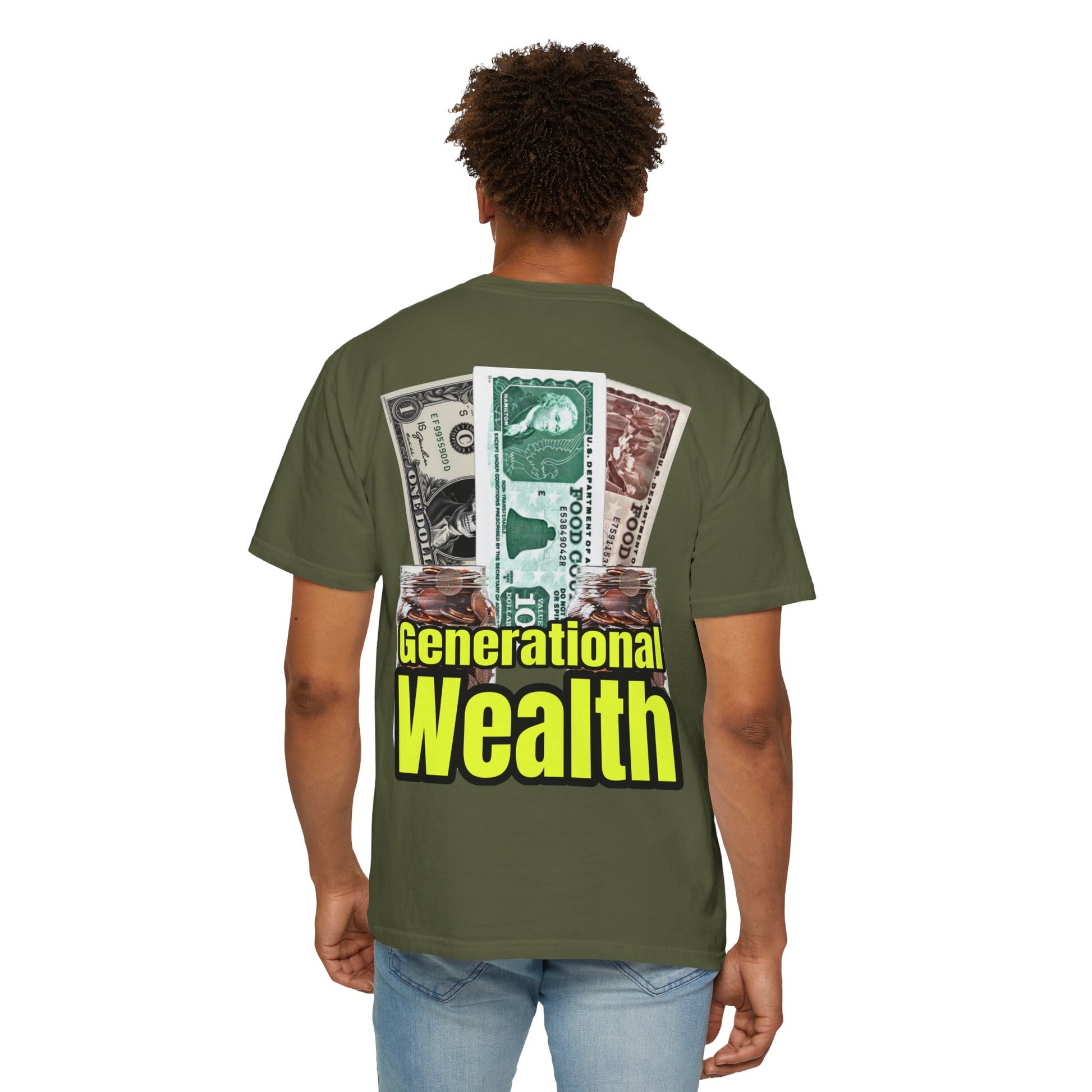 Garment-Dyed T-shirt Generational Wealth Tee