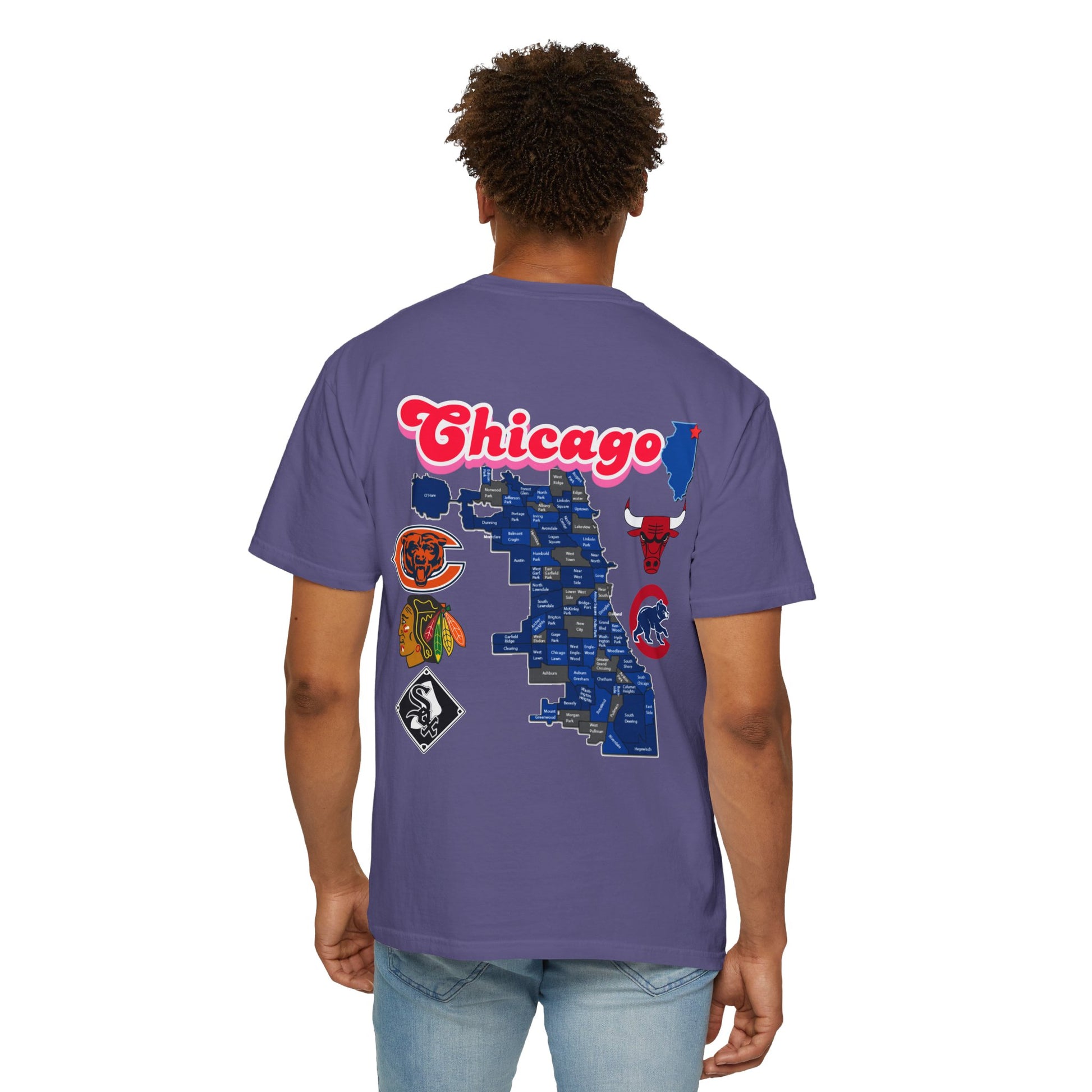 Chicago Unisex T-shirt - Vintage Chicago Design