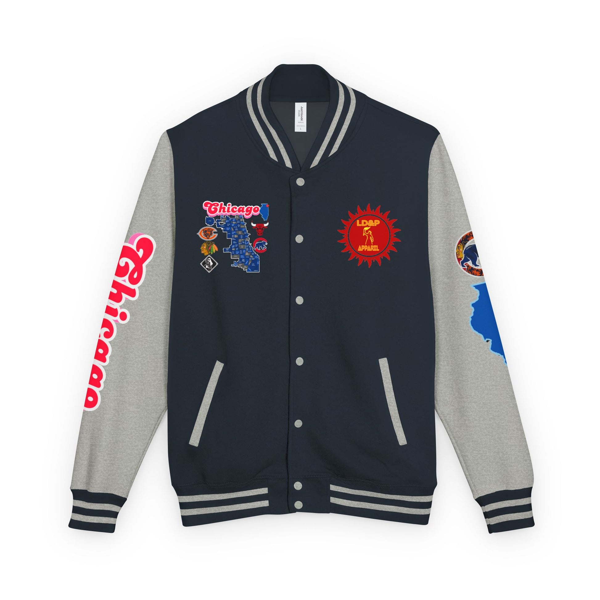 Letterman Jacket Chicago Design