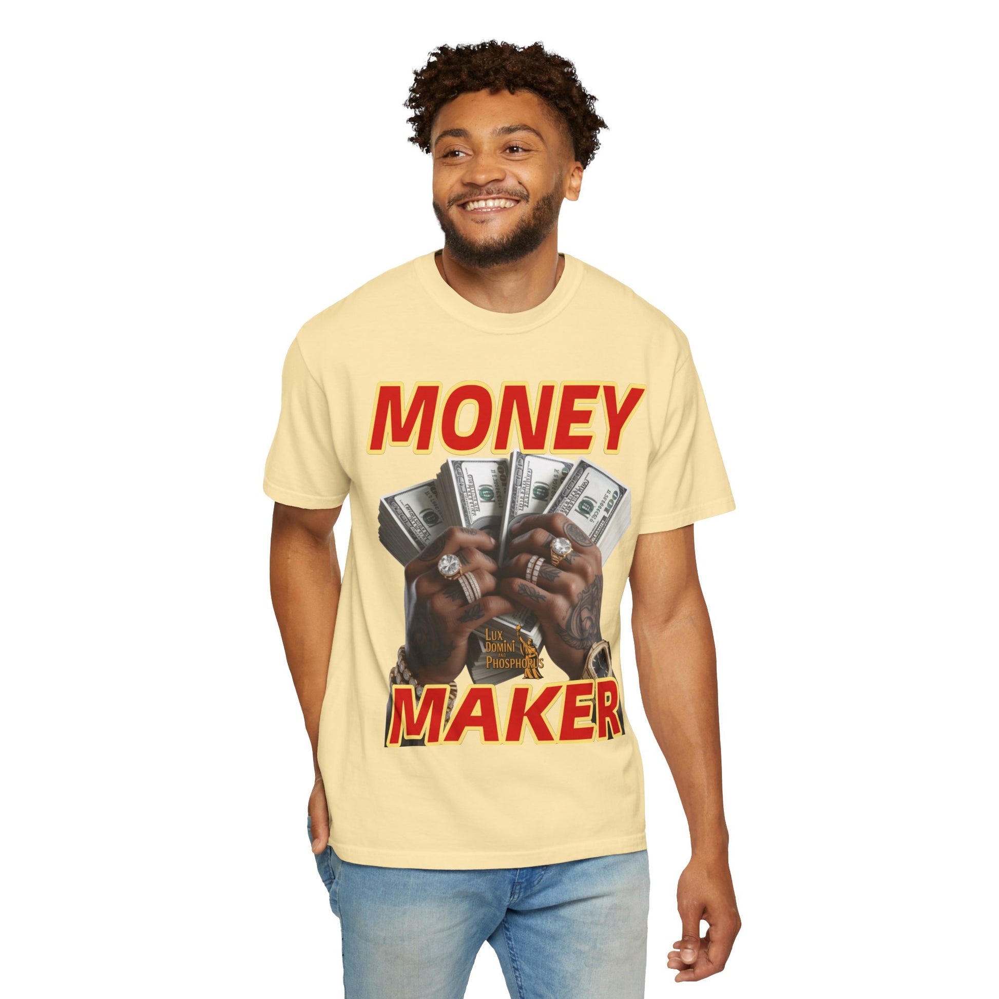 Money Maker T-Shirt - Unisex Garment-Dyed Tee