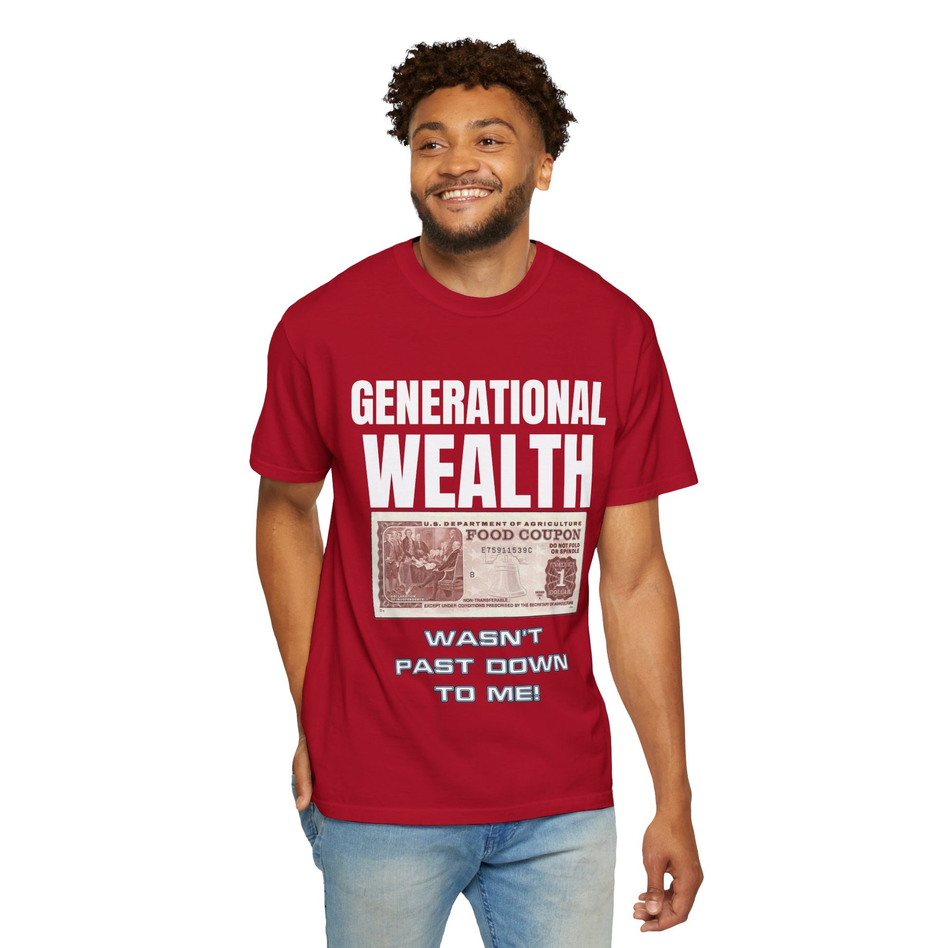 Garment-Dyed T-shirt Generational Wealth Tee