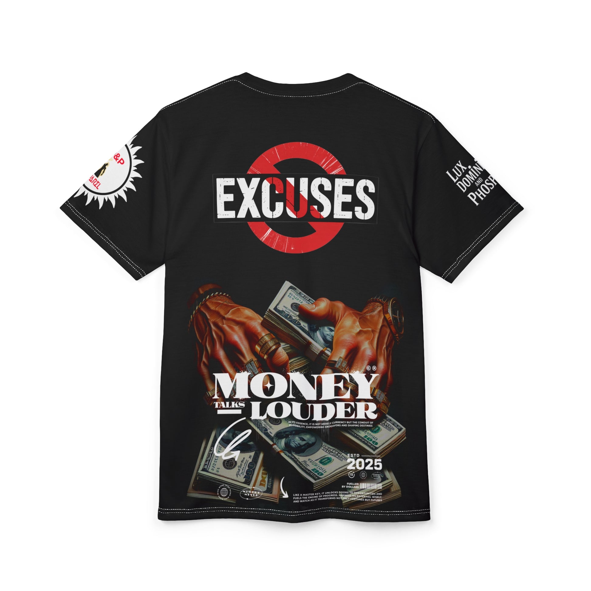 Money Over Excuses Tee LD&P APPAREL