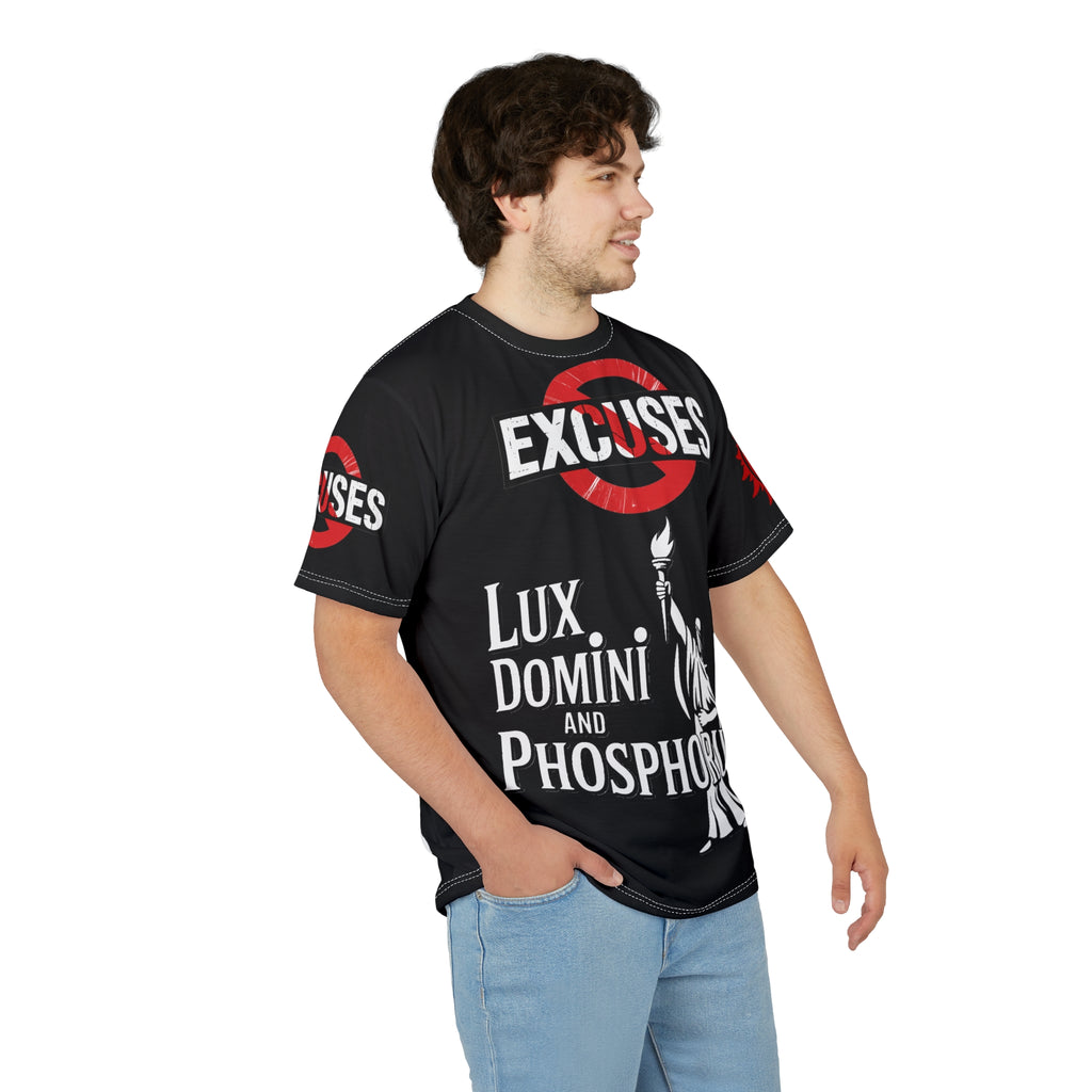 No Excuses Lux Domini & Phosphorus Graphic Tee Black 1