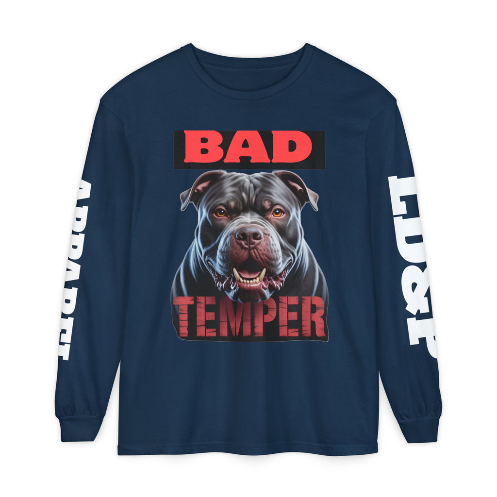 Long Sleeve T-Shirt - Bad Temper Design