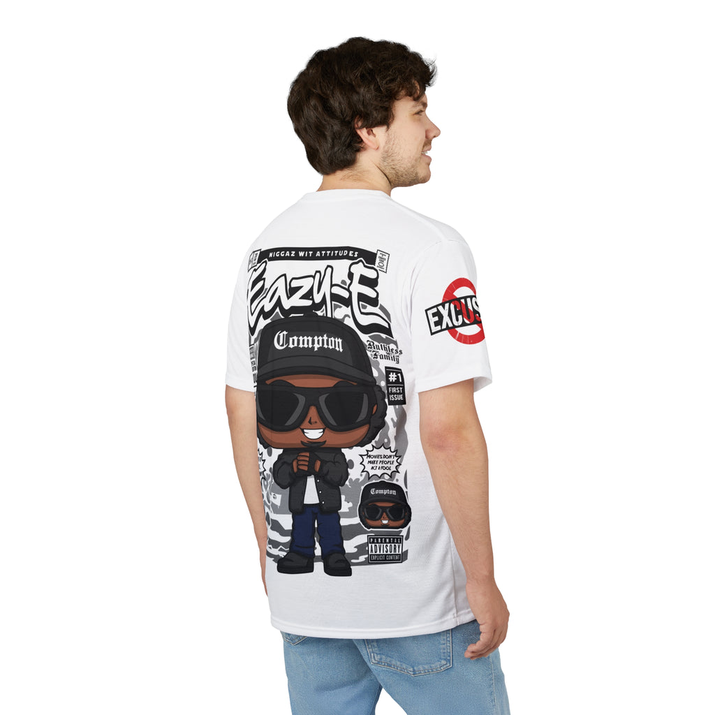 Eazy-E Compton Cartoon Tee LD&P APPAREL Light white