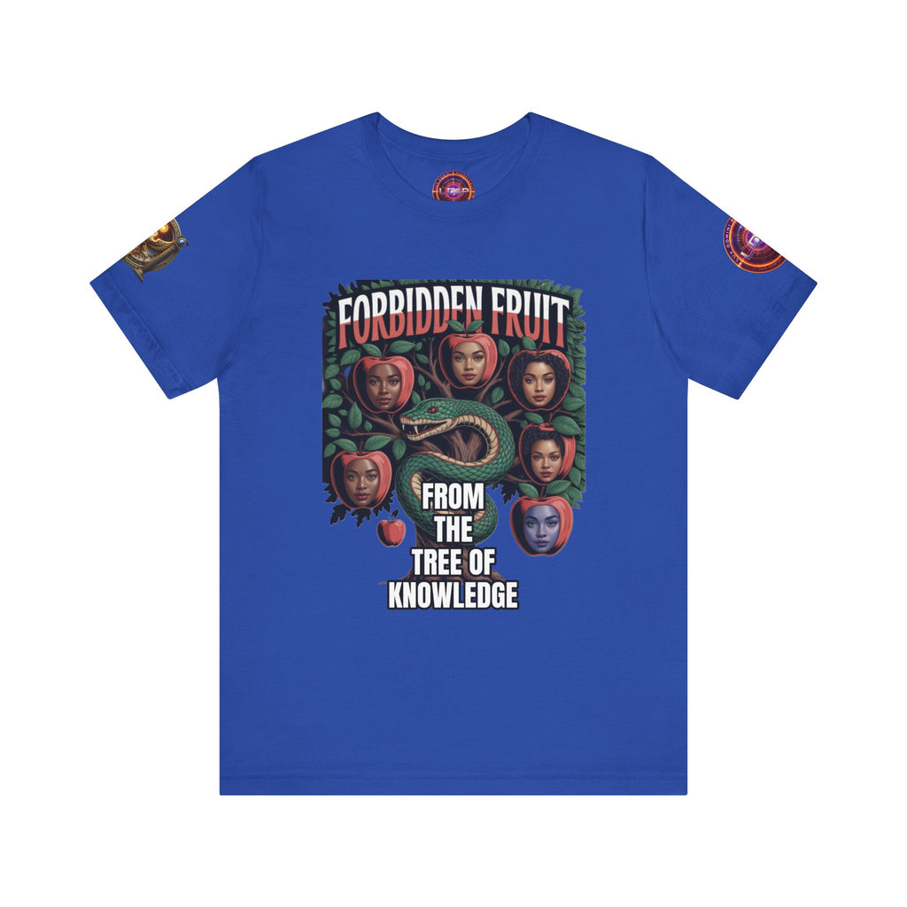 Short Sleeve Tee - Tree of Knowledge Forbidden Fruit Design