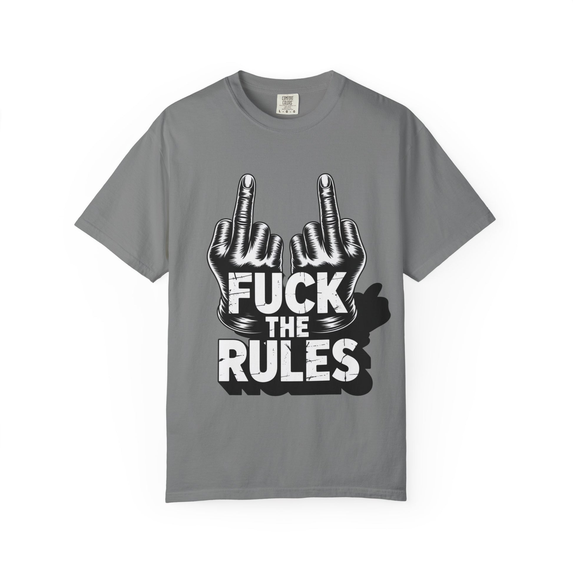 Trust Nothing Unisex T-shirt - Skip The Rules Typography Tee