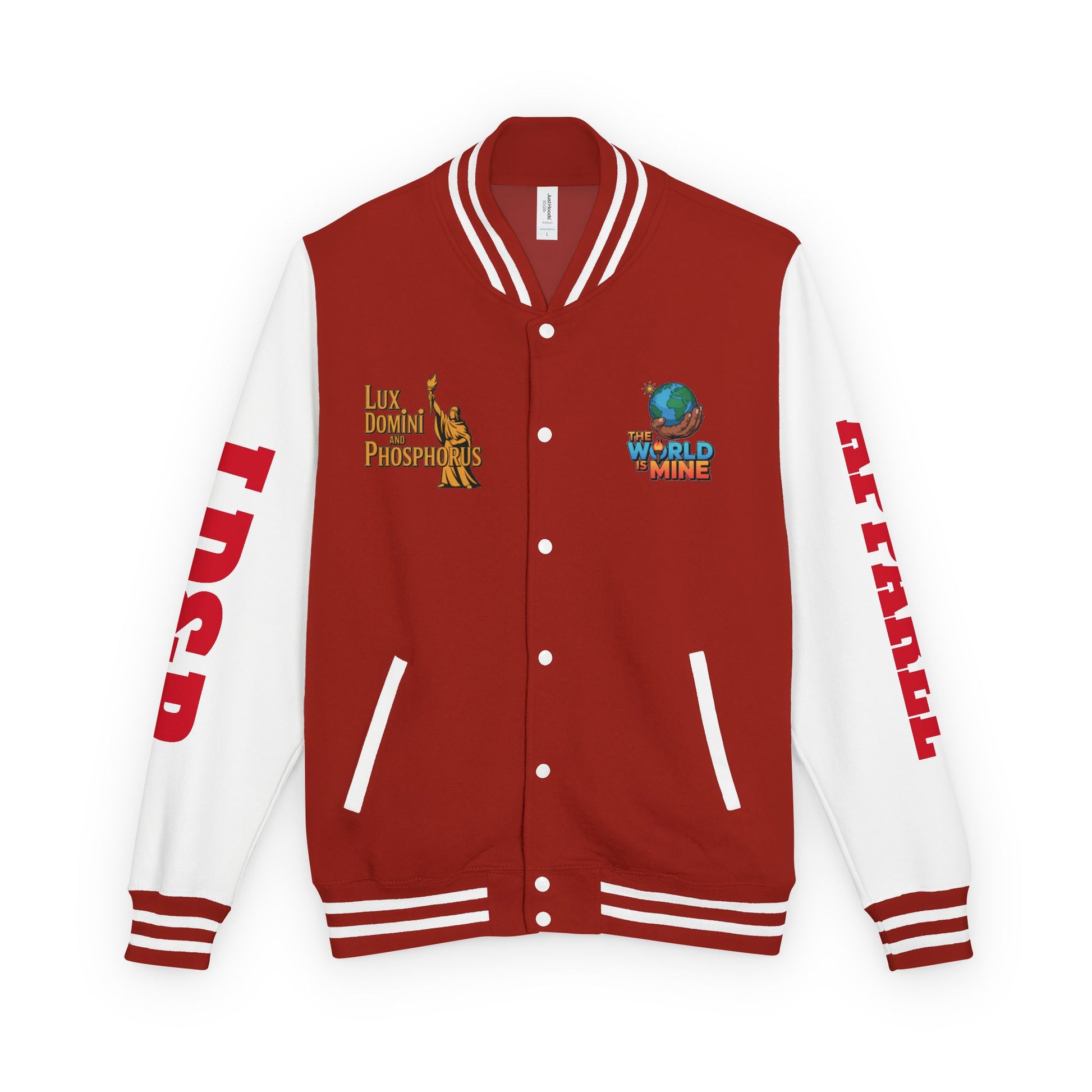 Letterman Jacket - The World is Mine LD&P APPAREL Design