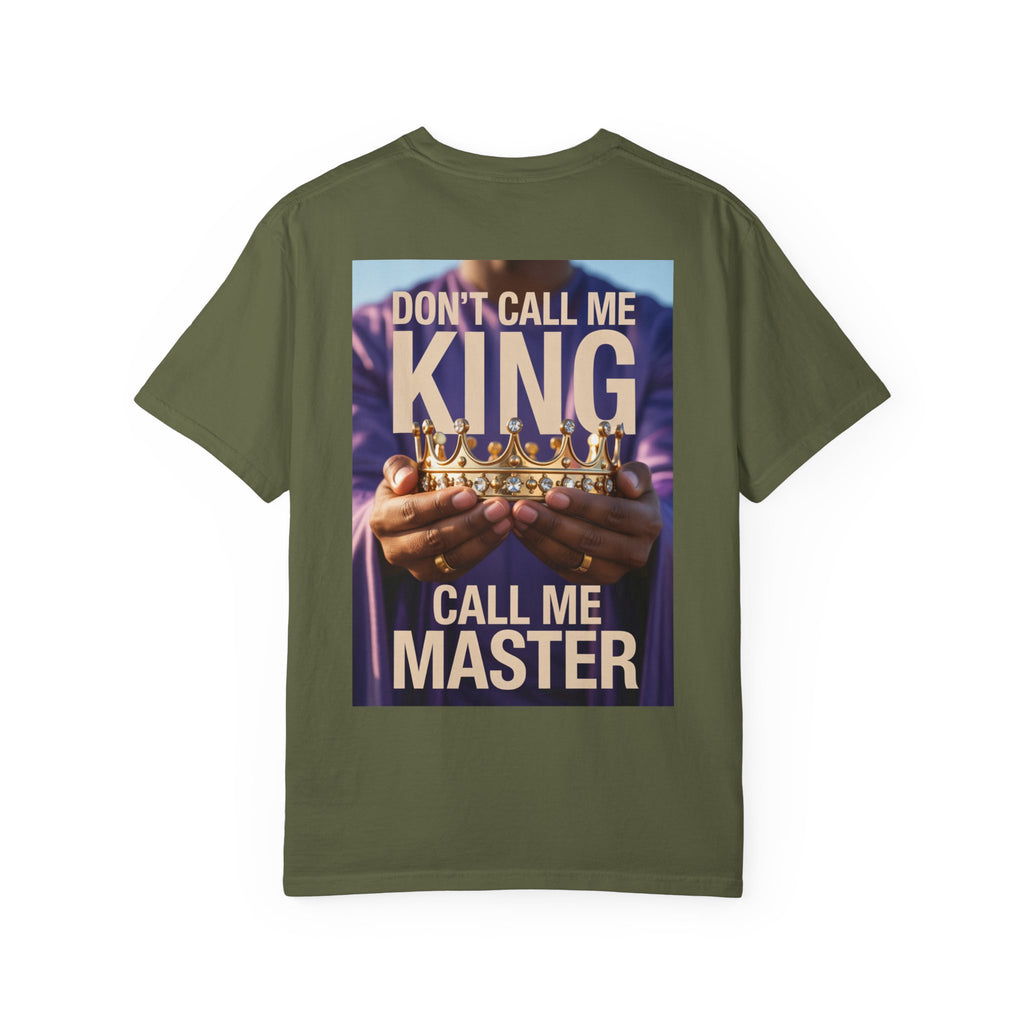 Unisex T-shirt Call Me Master Design