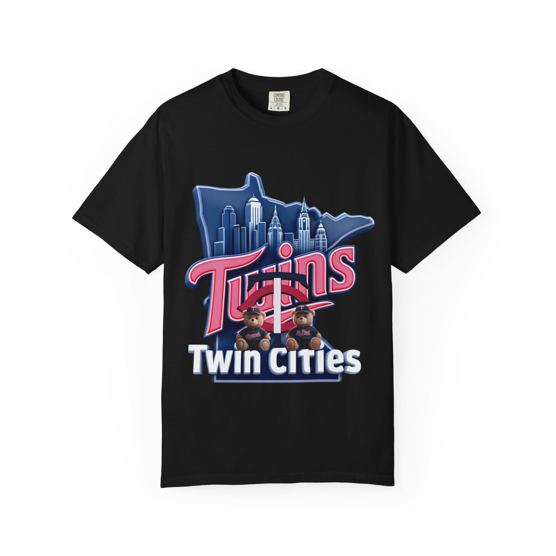Twin City Unisex T-Shirt, Sporty Tee for Fans, Garment-Dyed Shirt, Perfect for Game Day, Show Your Team Spirit!