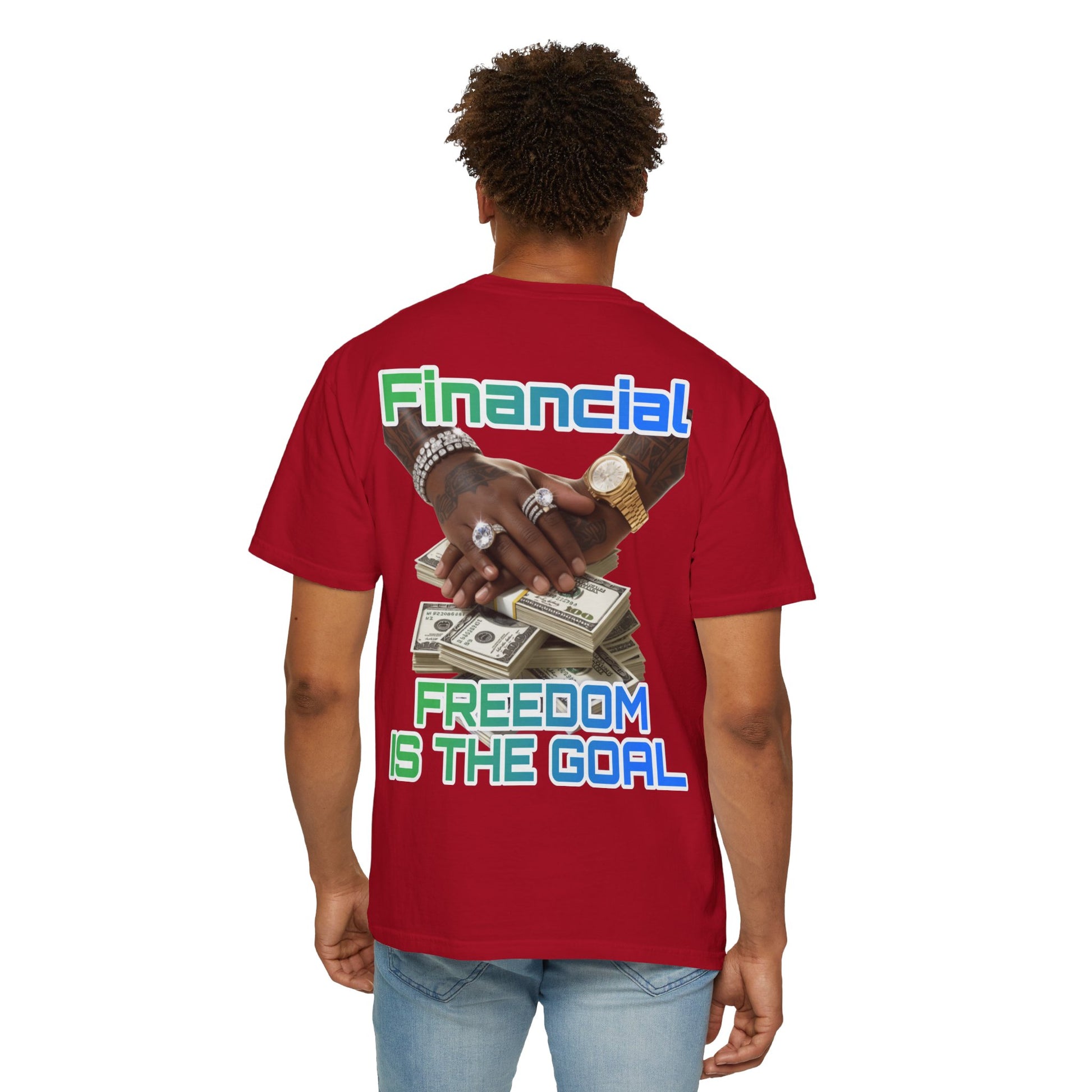 Financial Freedom Unisex T-shirt - 'Financial Freedom is The Goal' Design