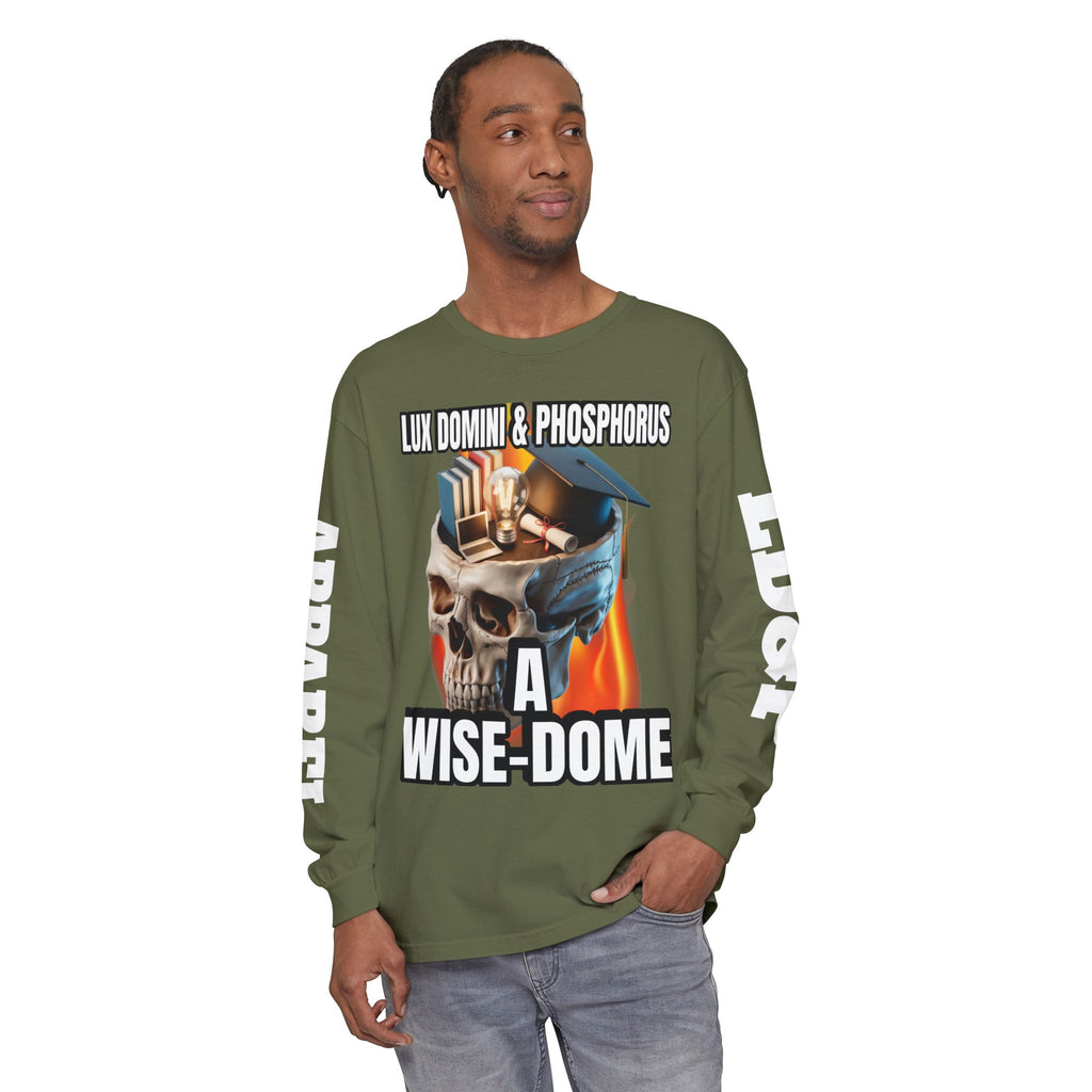 'A Wise-Dome' LD&P APPAREL Long Sleeve Tee