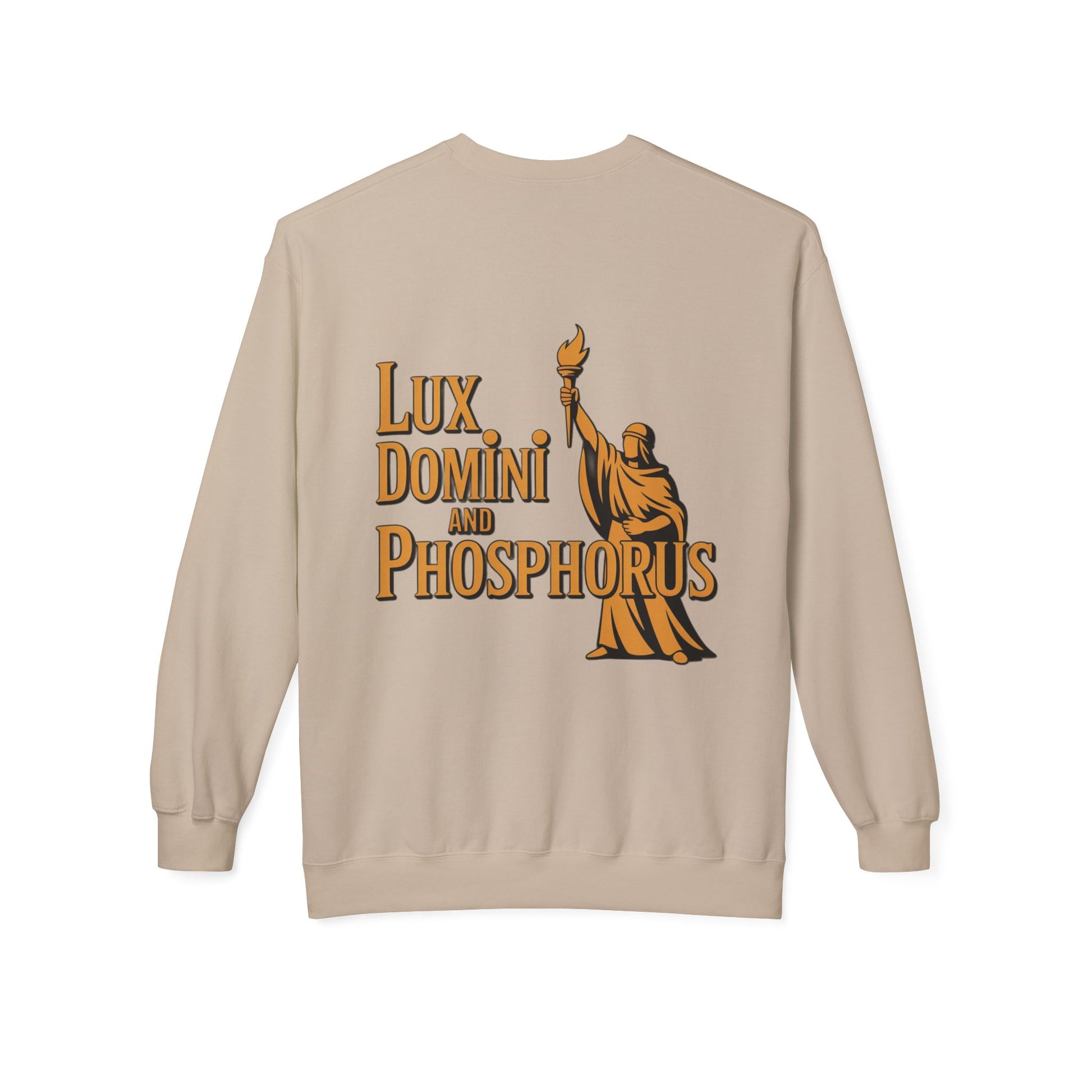 "Lux Domini and Phosphorus" crew-neck sweatshirt