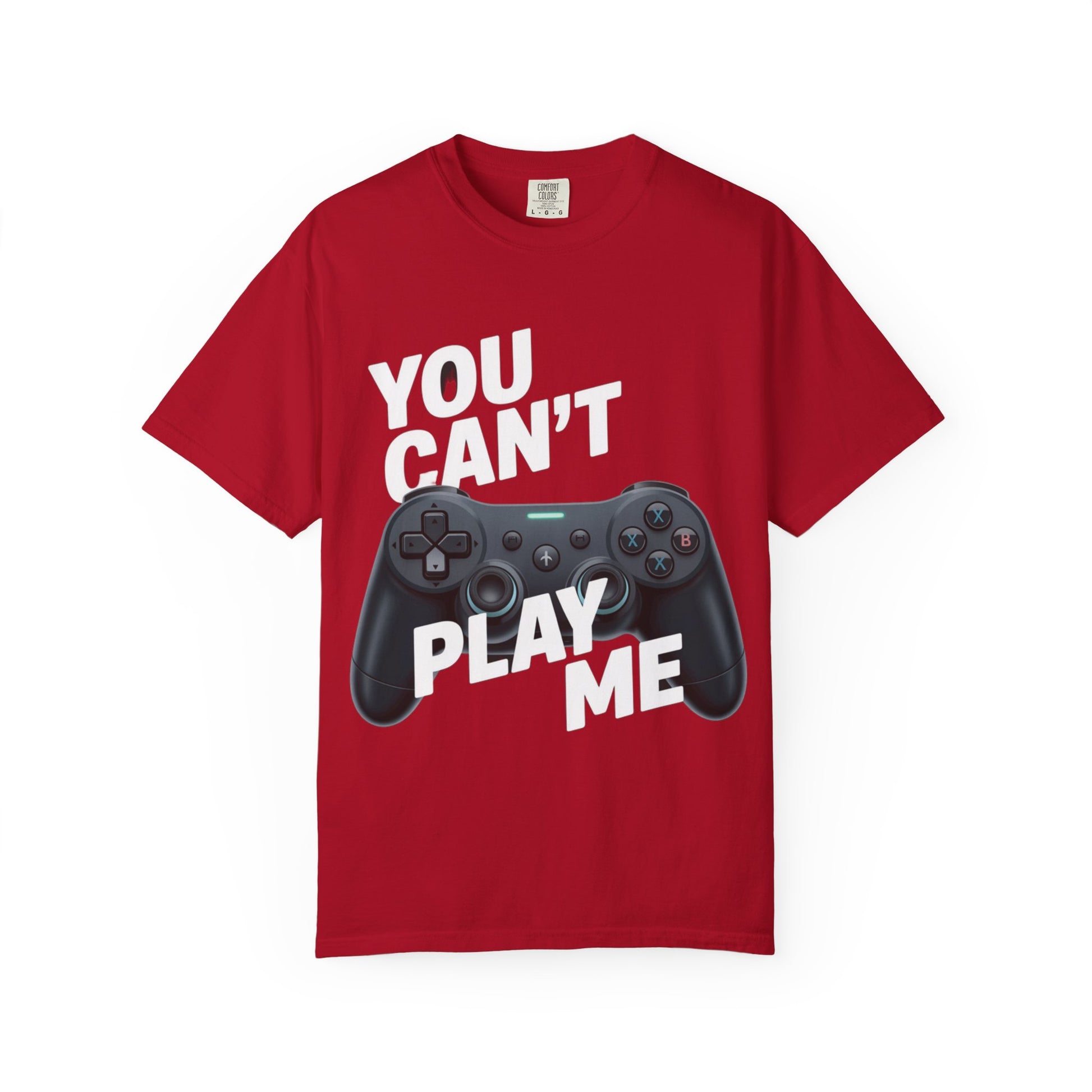 T-Shirt - 'You can't play me' Unisex Garment-Dyed Tee