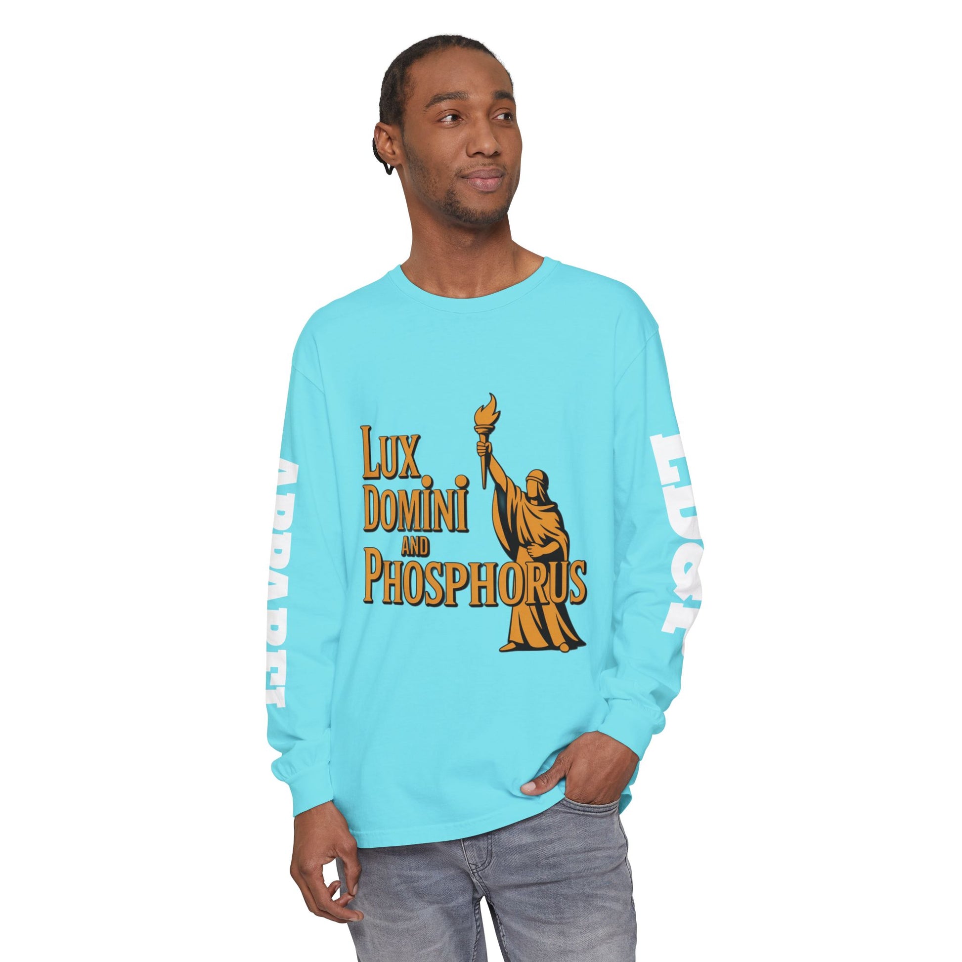 Long Sleeve T-Shirt Lux Domini and Phosphorus LD&P Apparel Design