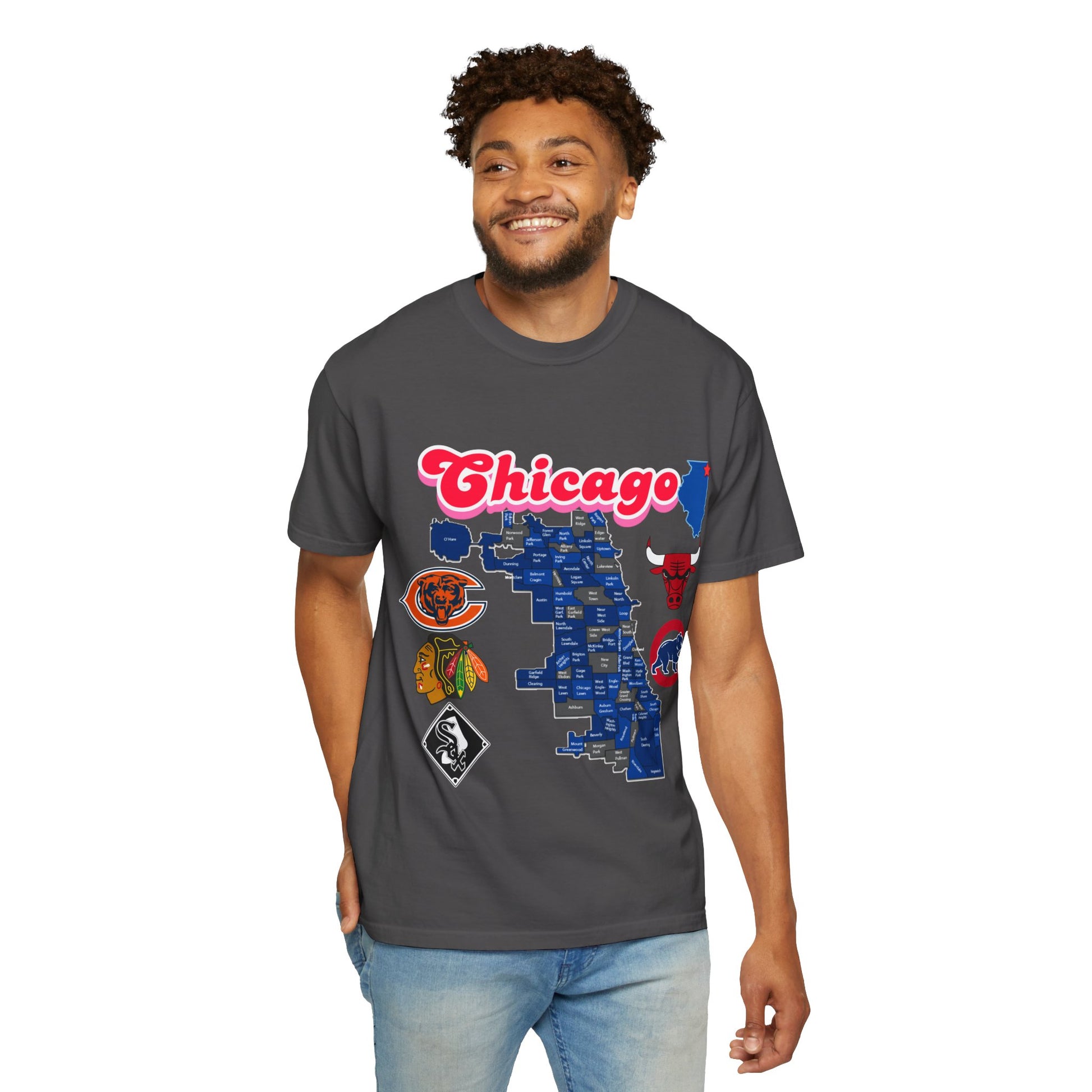 Chicago Unisex T-shirt - Vintage Chicago Design