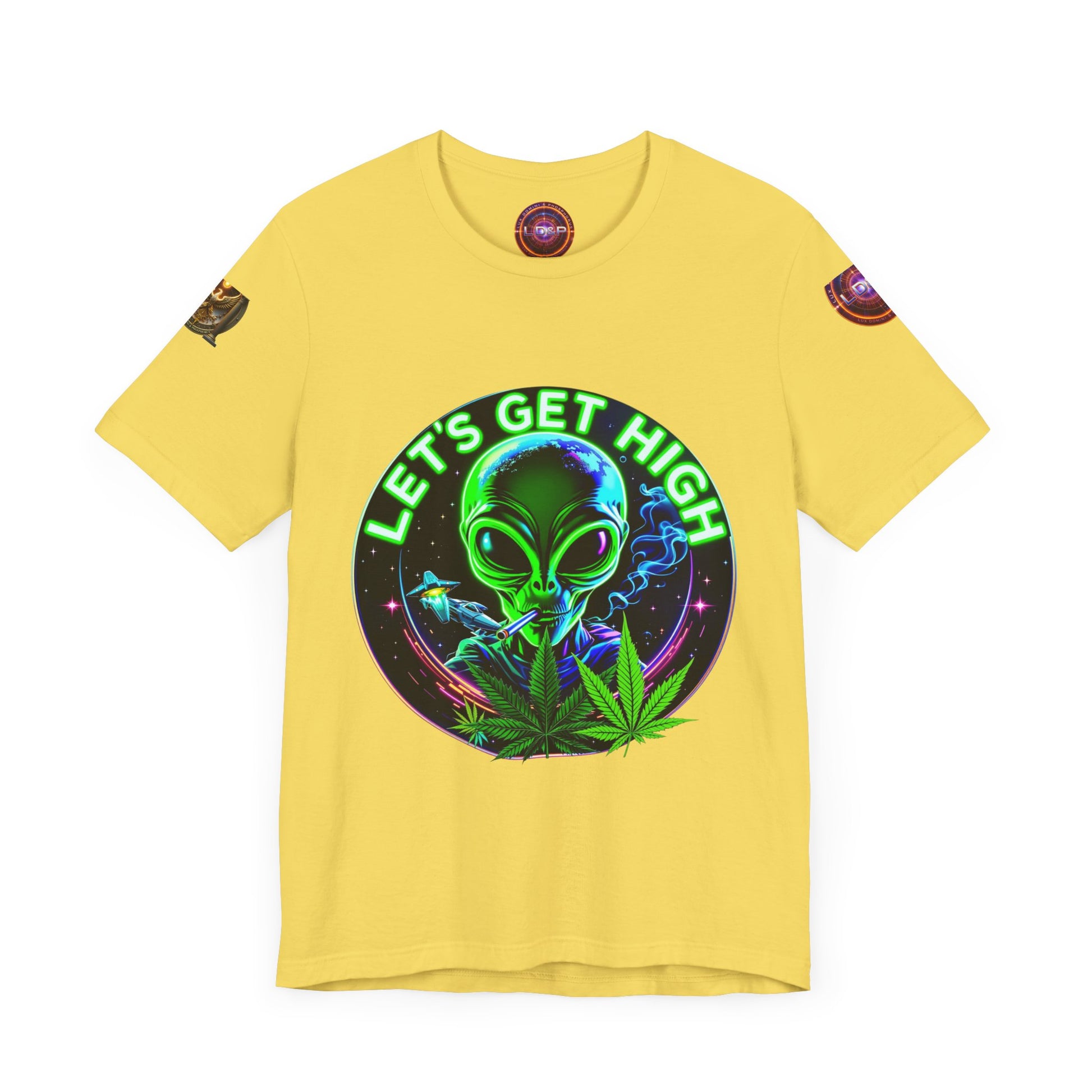 LD&P Apparel Designs Alien lets get high