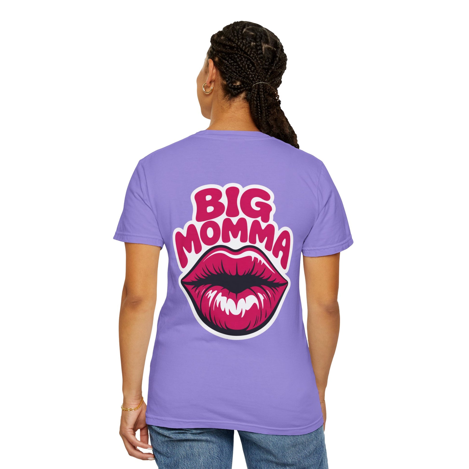 Dyed T-shirt - Big Moma Print