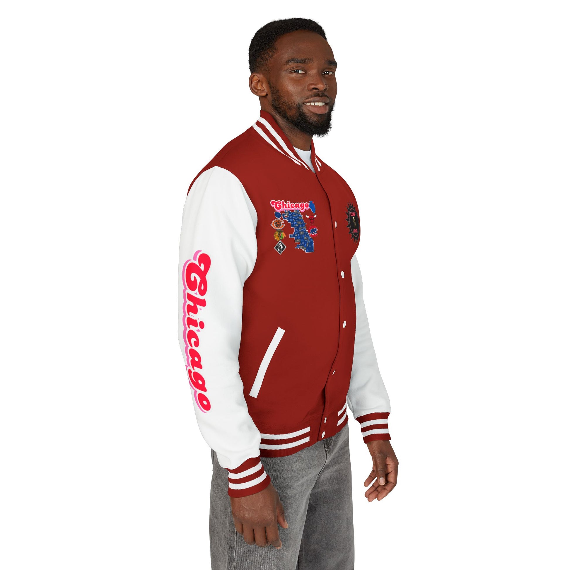 Letterman Jacket Chicago Design
