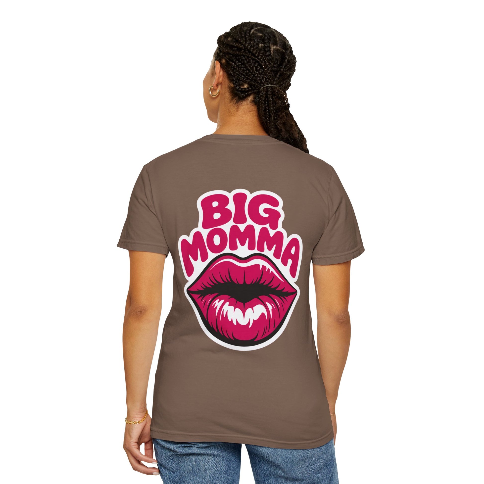 Dyed T-shirt - Big Moma Print