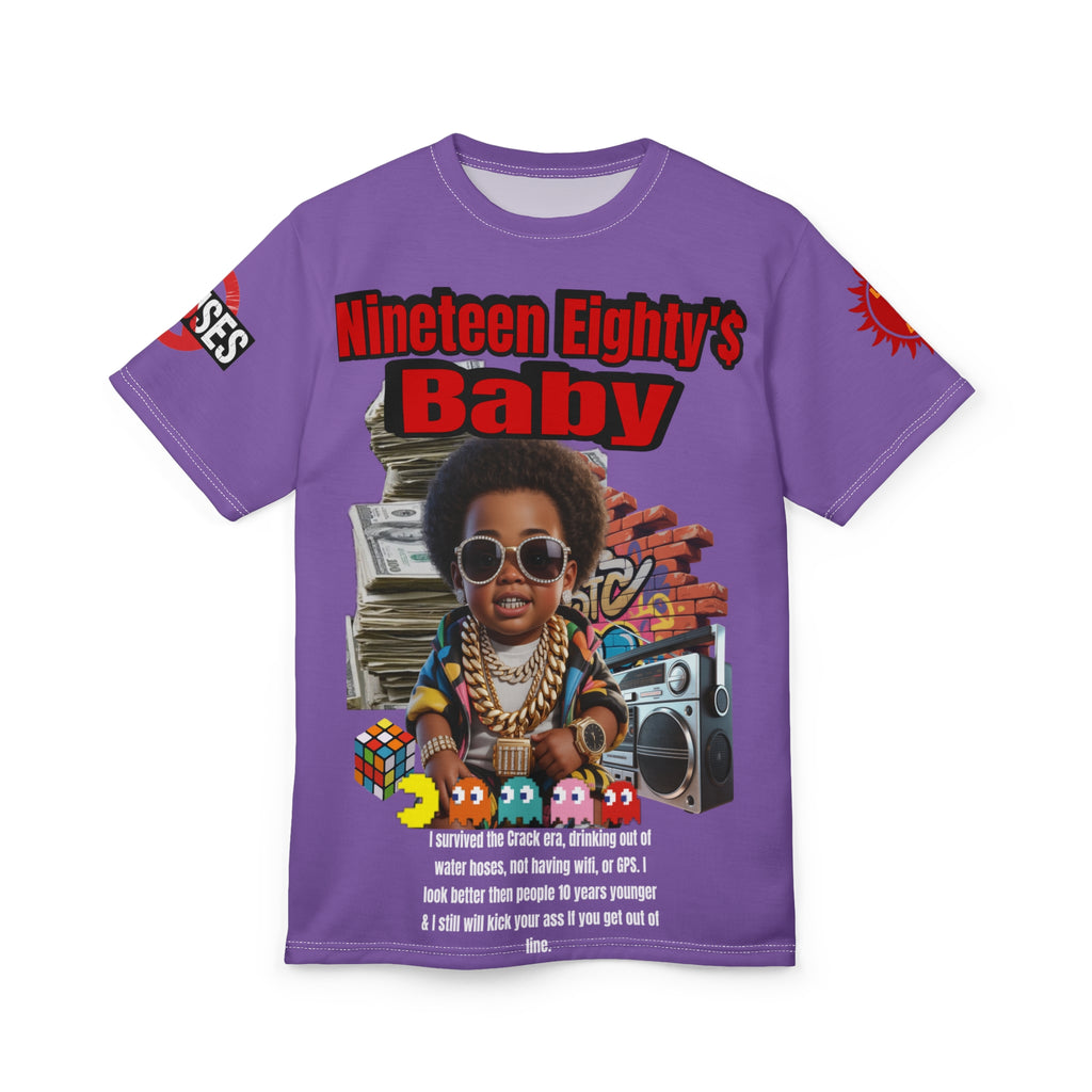 Nineteen Eighty's Baby Graphic Tee LD&P APPAREL Light Purple