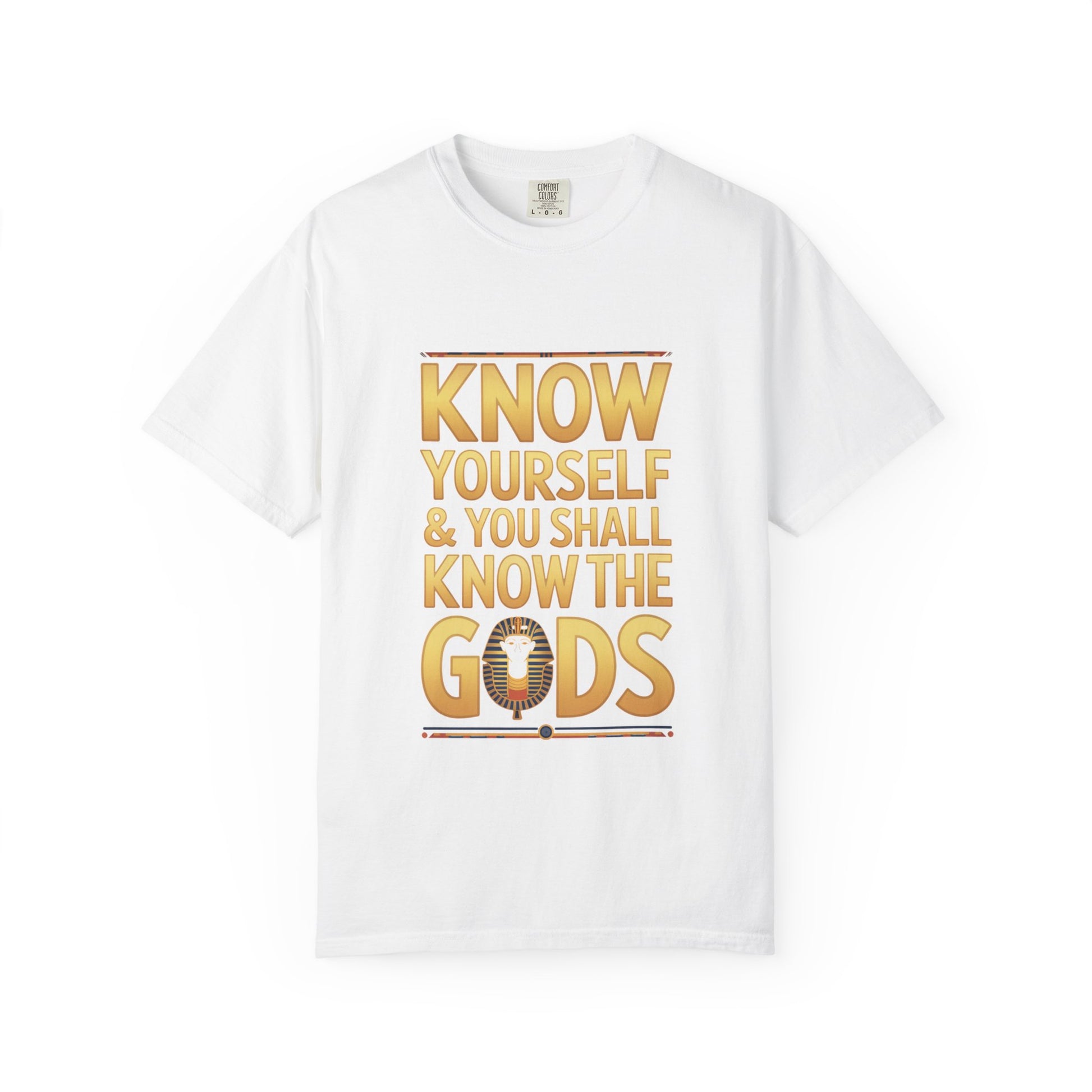 Garment-Dyed T-shirt - Know Yourself Design