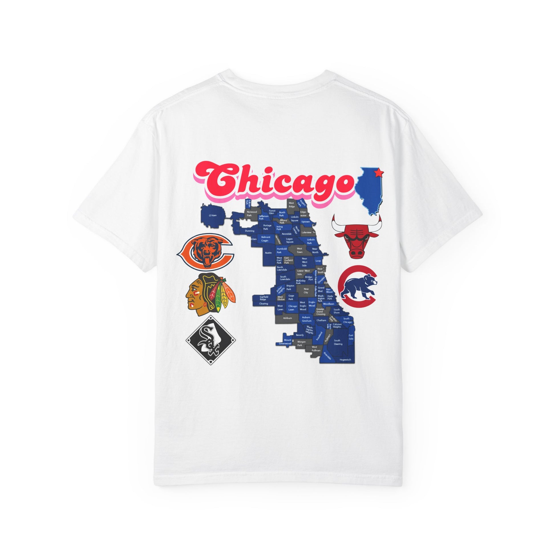 Chicago Unisex T-shirt - Vintage Chicago Design